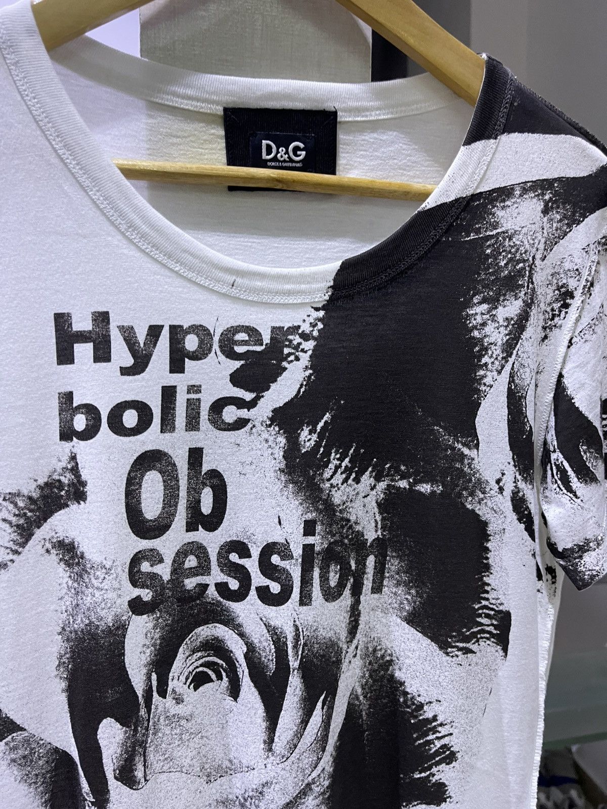 Dolce & Gabbana Vintage Dolce Gabbana t shirt Hyperbolic Obsession y2k Size US M / EU 48-50 / 2 - 2 Thumbnail