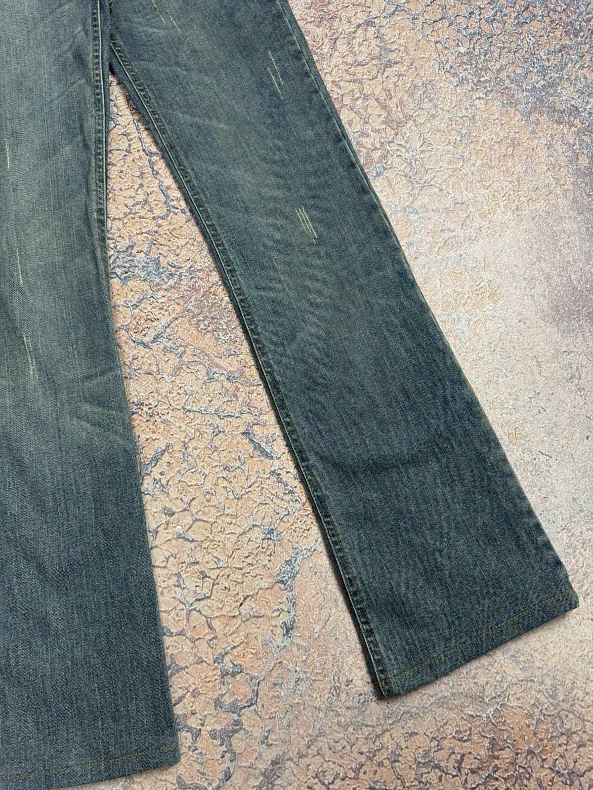 Roberto Cavalli Roberto Cavalli Straight Fit Denim Low Rise Jeans Y2K Size 27" / US 4 / IT 40 - 10 Thumbnail