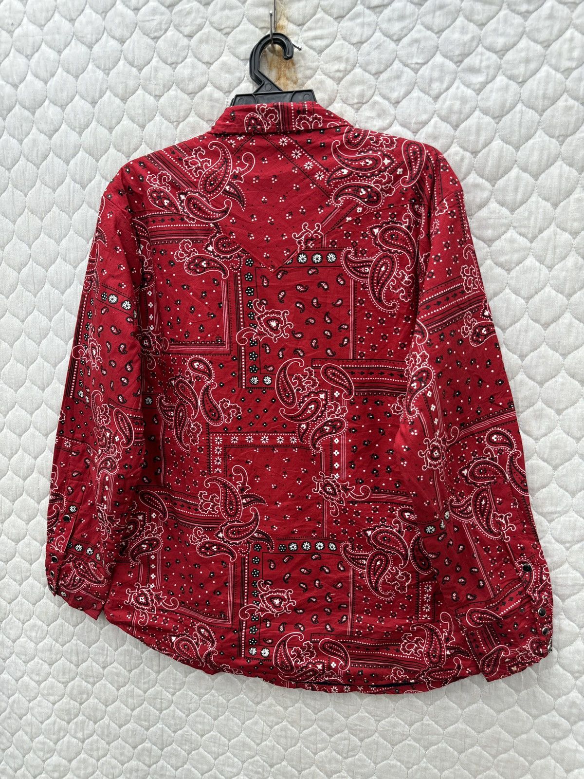 Vintage 🔥🔥🔥ARCHIVE VINTAGE H BAR C BANDANA JACKET SHIRTS Size US L / EU 52-54 / 3 - 5 Thumbnail