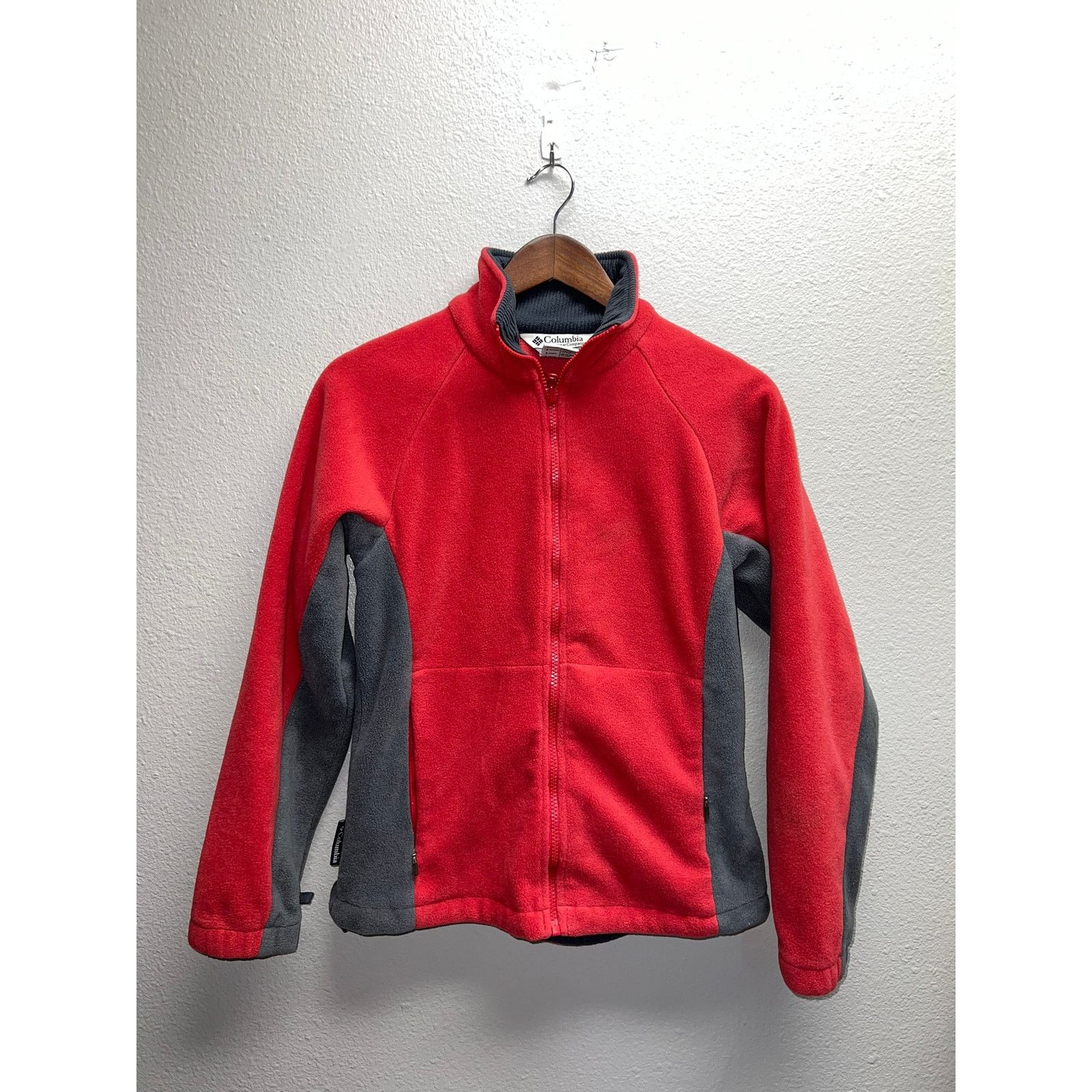 Columbia Womens Columbia Vertex Interchange Jacket Core Red Fleece S Size S / US 4 / IT 40 - 1 Thumbnail