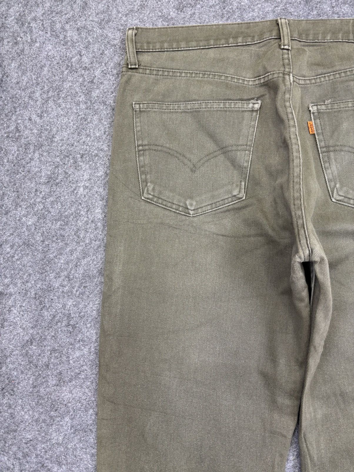 Levi's Vintage y2k Levis 607 Japan Made Orange Tab Denim F735 Size US 34 / EU 50 - 10 Thumbnail