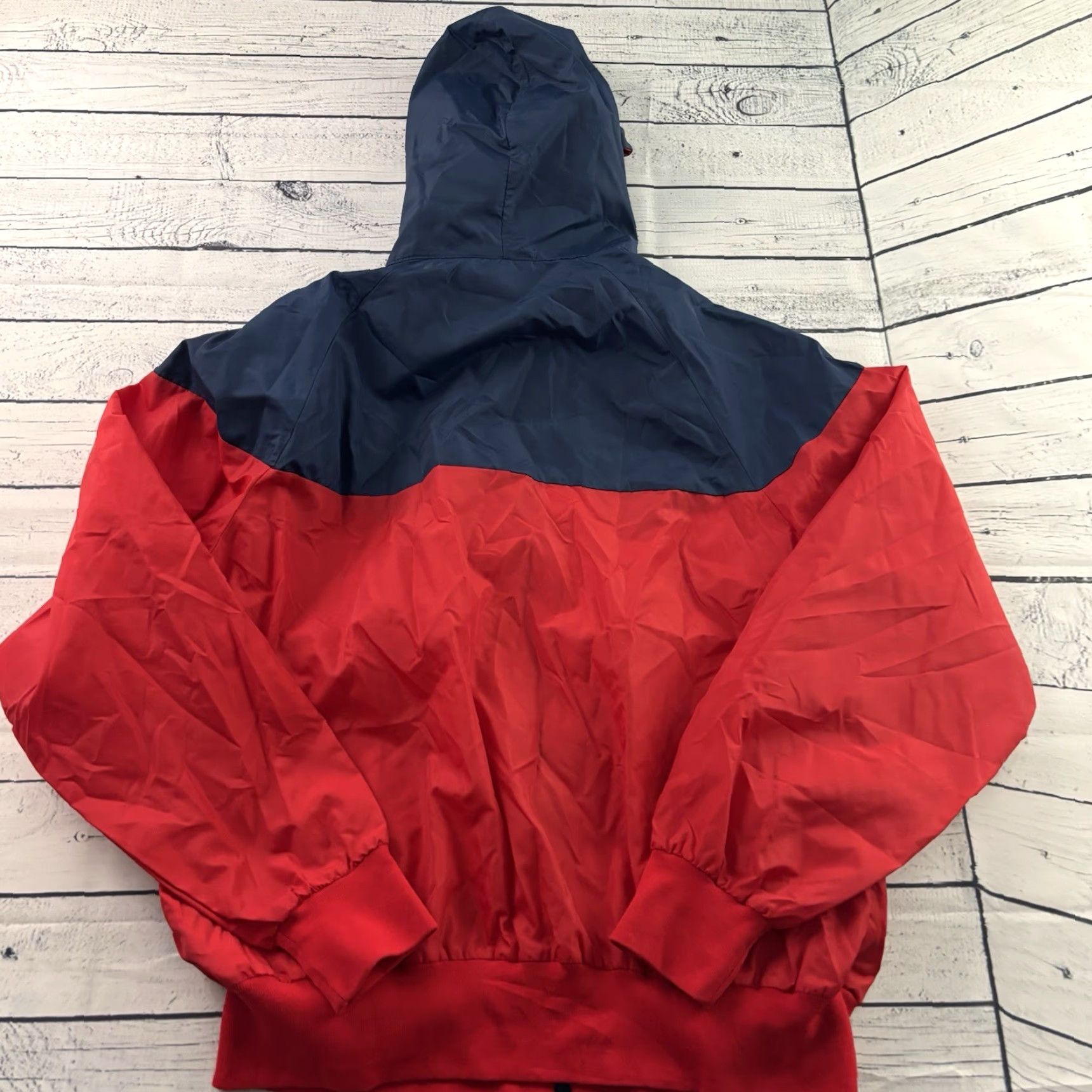 Nike Vintage Nike Full Zip Windbreaker Jacket Men L Red Blue Windbreaker Nike Jacket Adult Large Red Blue Mens Size US L / EU 52-54 / 3 - 6 Thumbnail