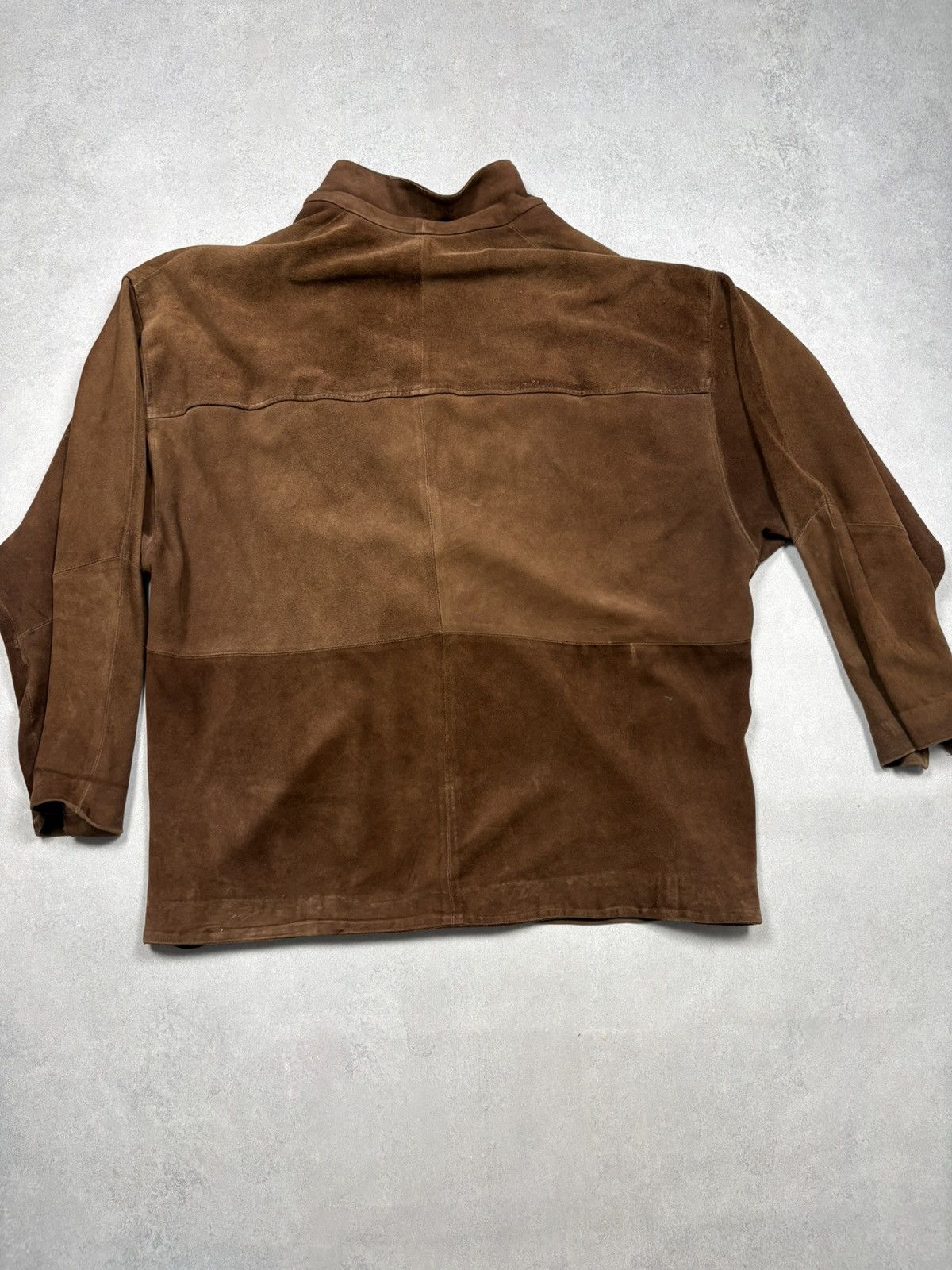 Yves Saint Laurent Yves Saint Laurent Archive 80s Suede Work Jacket YSL Vintage Size US XL / EU 56 / 4 - 21 Thumbnail