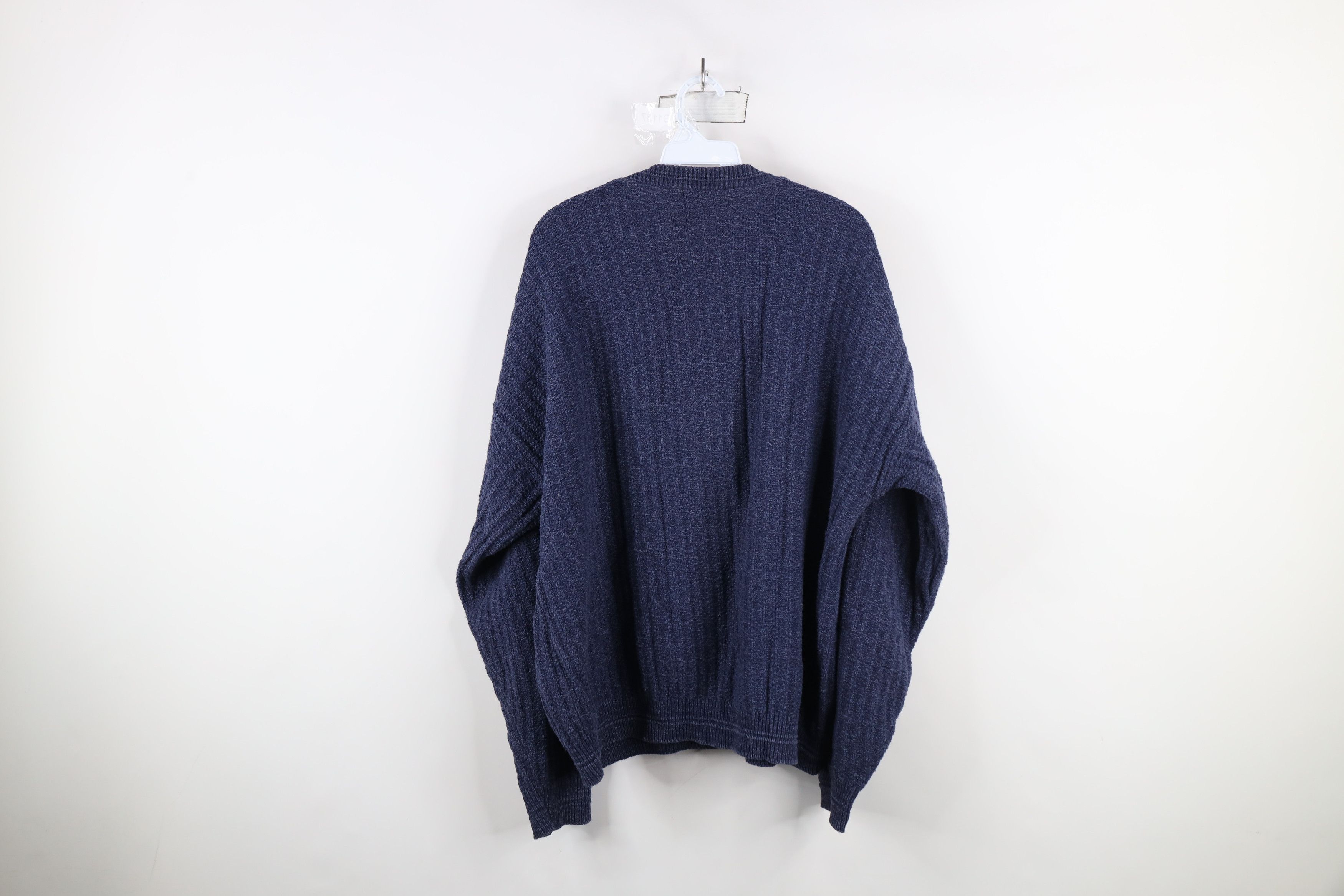 Vintage Vintage 90s Streetwear Heavyweight Framed Knit Sweater USA Size US XL / EU 56 / 4 - 7 Thumbnail