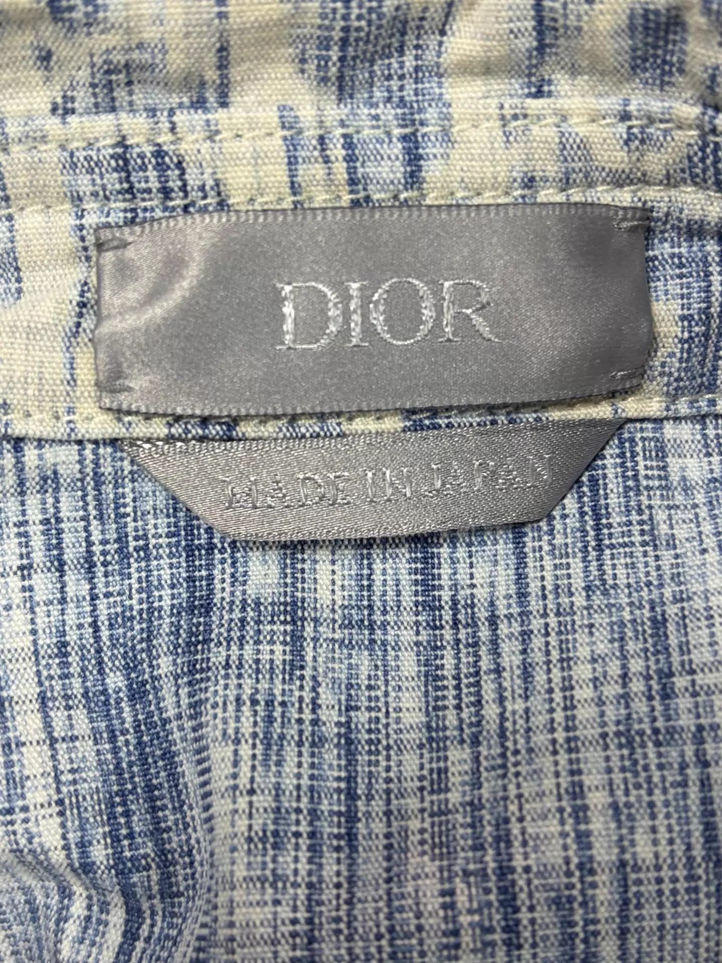 Dior Dior Men's Long Sleeve Shirt Japan 41 L Near New Size US L / EU 52-54 / 3 - 3 Thumbnail