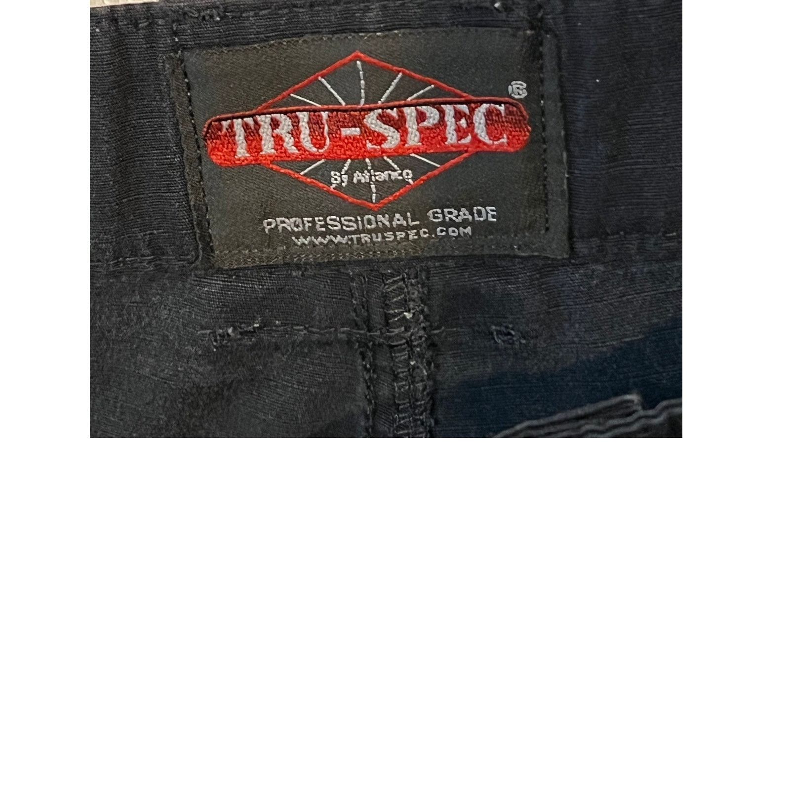 Tru-Spec Tru Spec Straight Leg Black Cargo Tactical Pants Mens 40x32 Size US 40 / EU 56 - 3 Thumbnail