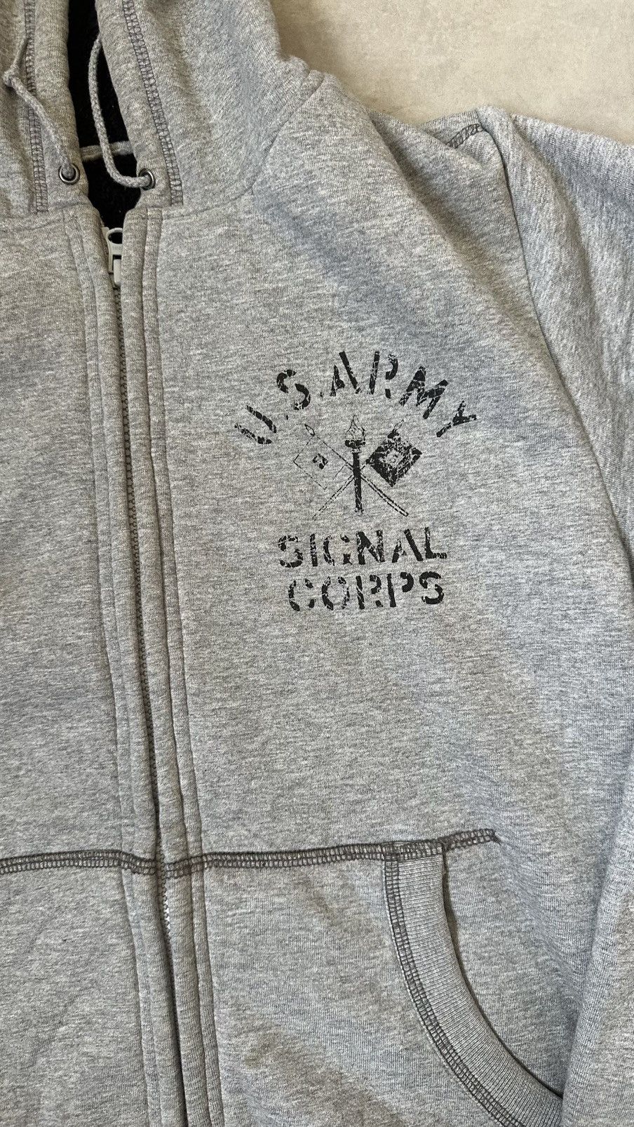 Avirex VINTAGE AVIREX US ARMY SIGNAL CORPS HOODIE Size US M / EU 48-50 / 2 - 2 Thumbnail