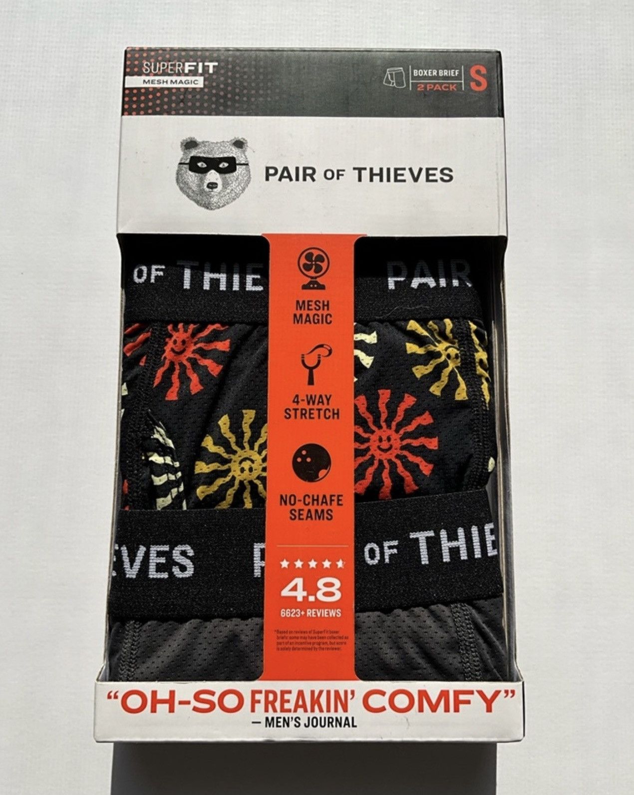 Other Pair of Thieves SUPERFIT Solar Rotations Boxer, 2 pack S Size 28 - 5 Thumbnail