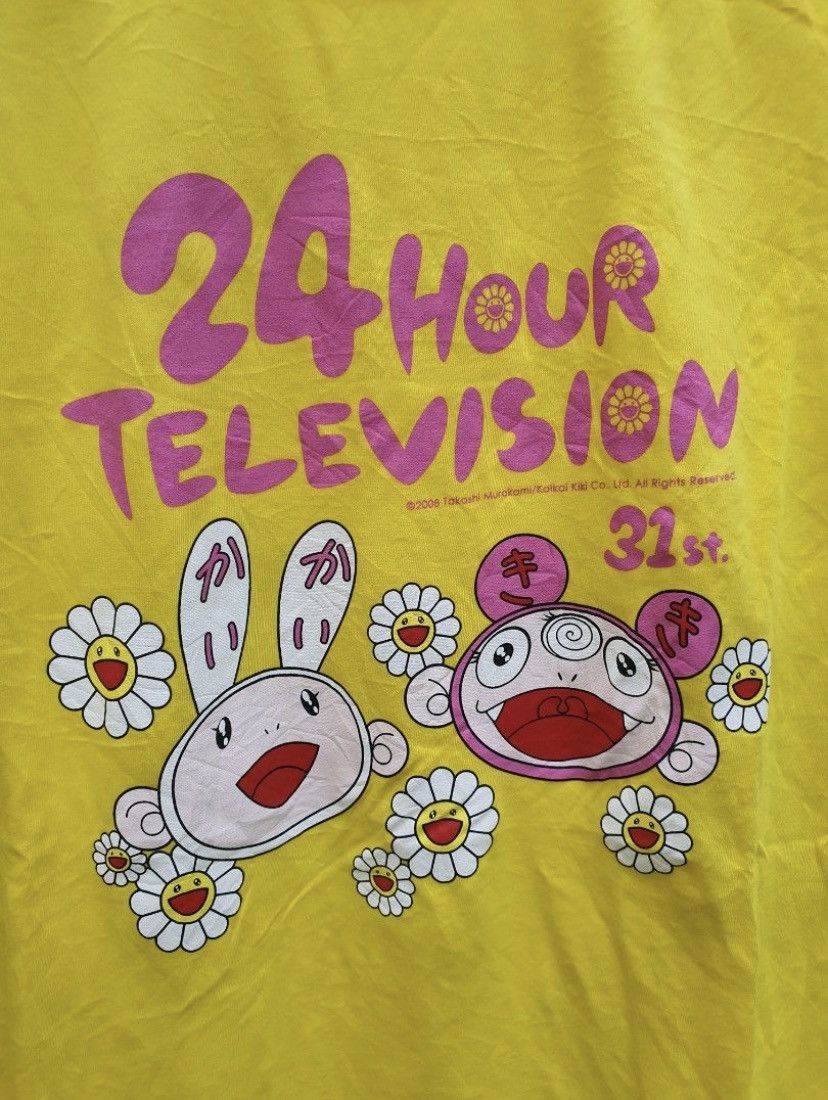 Takashi Murakami TAKASHI MURAKAMI × 24HOUR TV JAPAN Tee Size US M / EU 48-50 / 2 - 3 Thumbnail
