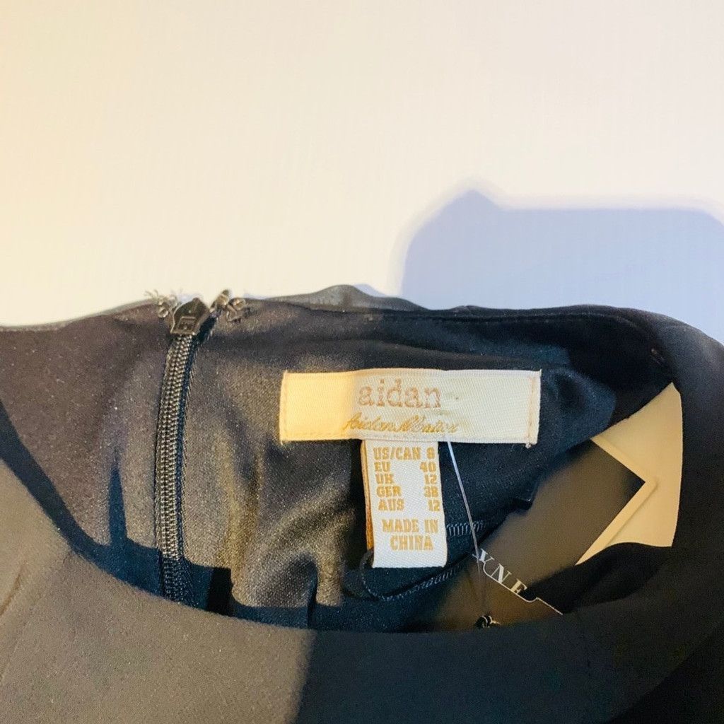 Other Aidan Mattox BN beige & black size 8 Size M / US 6-8 / IT 42-44 - 4 Thumbnail