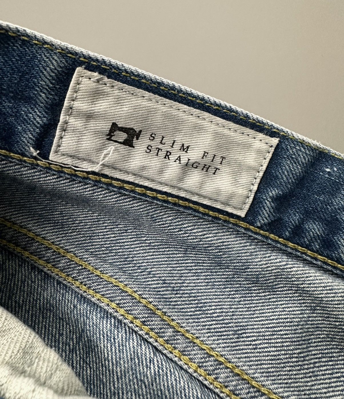 FDMTL FDMTL - Japan Selvedge Denim - Straight Slim Fit Size US 33 - 11 Thumbnail