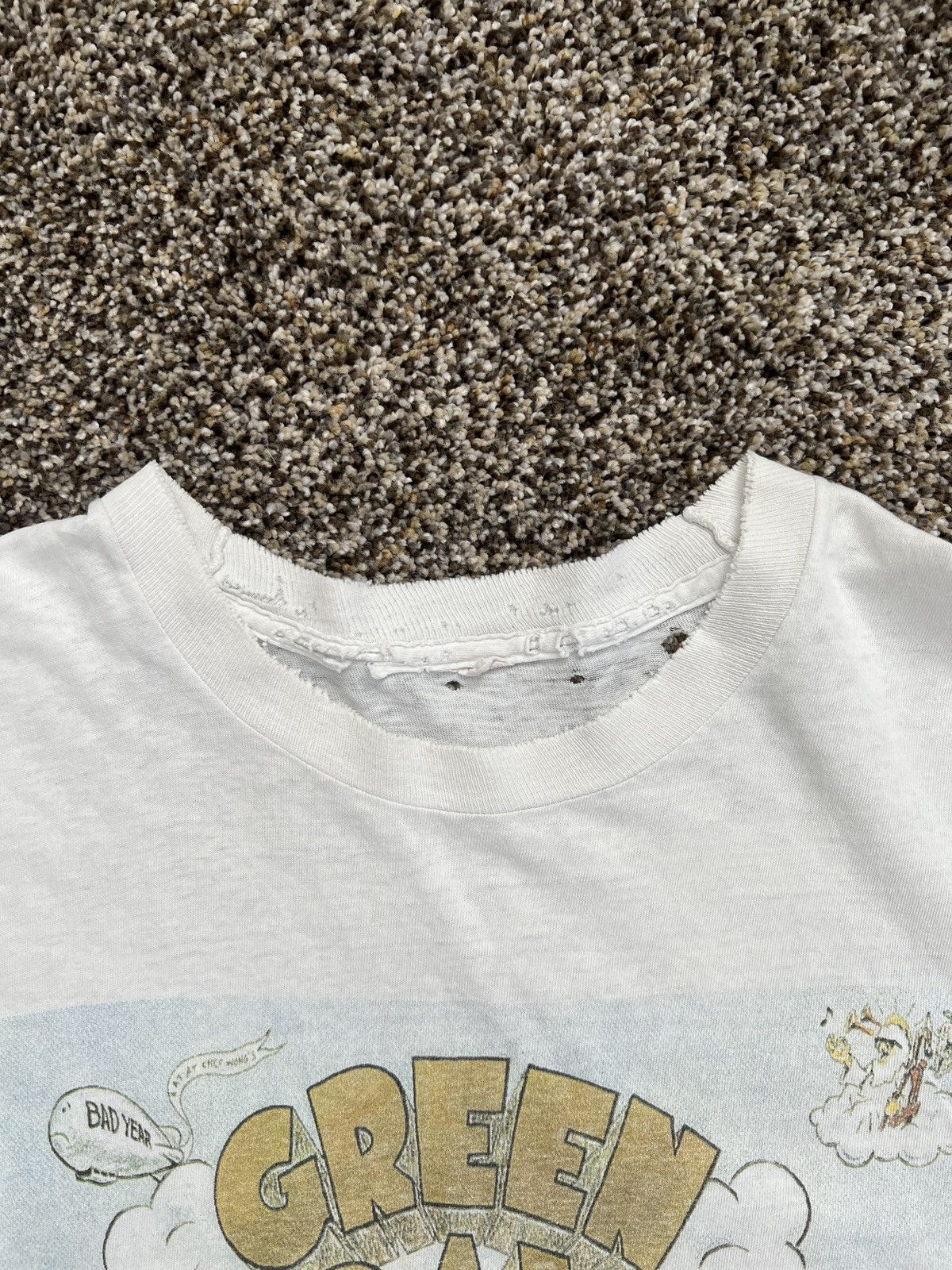 Vintage Thrashed Thin 1994 Green Day Dookie Vintage Shirt Size US XL / EU 56 / 4 - 2 Thumbnail