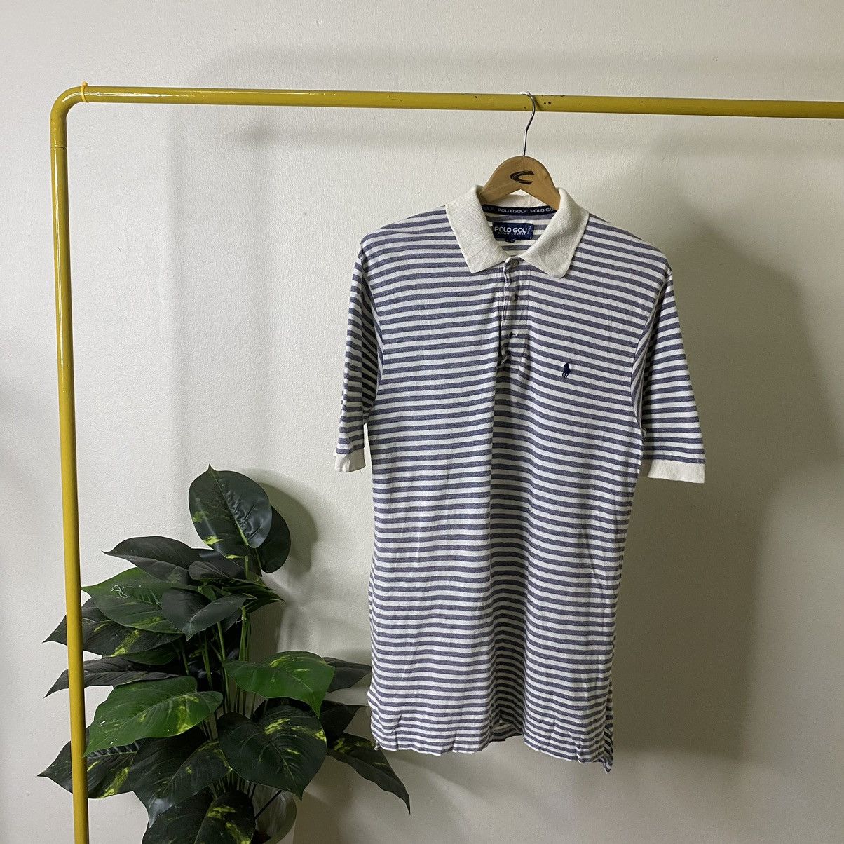 Polo Ralph Lauren Vintage Polo Golf Ralph Lauren Stripes Polo Tee Size US M / EU 48-50 / 2 - 1 Thumbnail