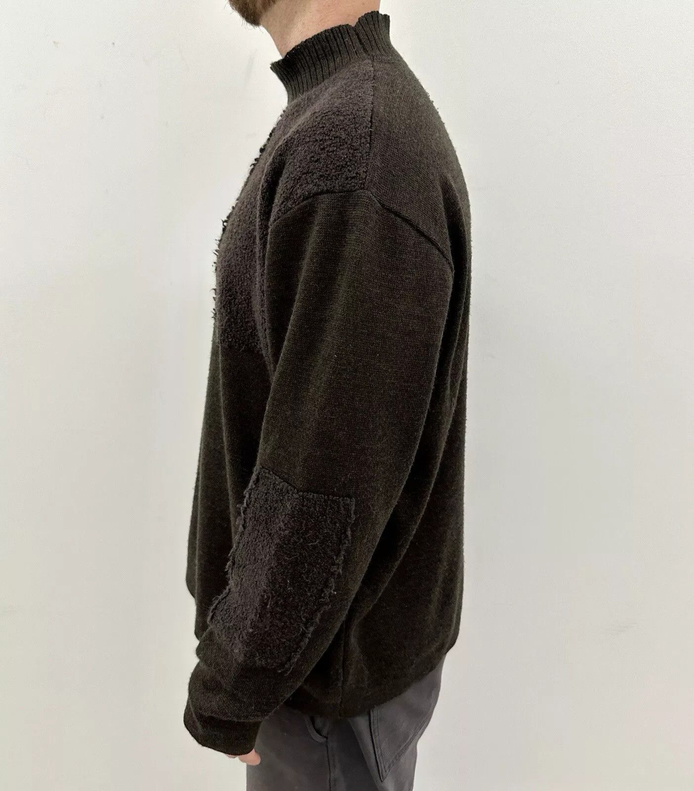 Vintage Vintage Doris Hartwich Germany Avant Garde Sweater Patchwork Size US L / EU 52-54 / 3 - 5 Thumbnail