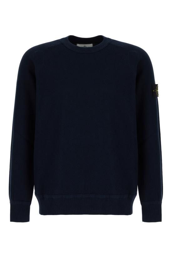 Stone Island STONE ISLAND Men Sweater S155100036S00B5 V0020 NAVY BLUE Size US XL / EU 56 / 4 - 1 Thumbnail