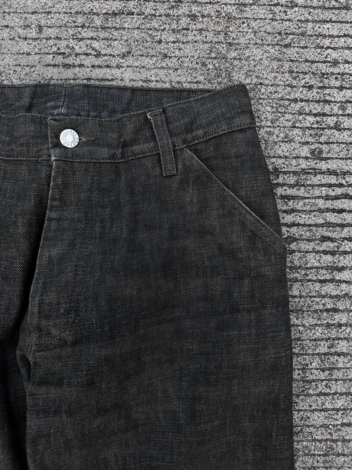 Helmut Lang Vintage Helmut Lang 1998 Dark Grey Boot Cut Denim Size US 29 - 7 Thumbnail