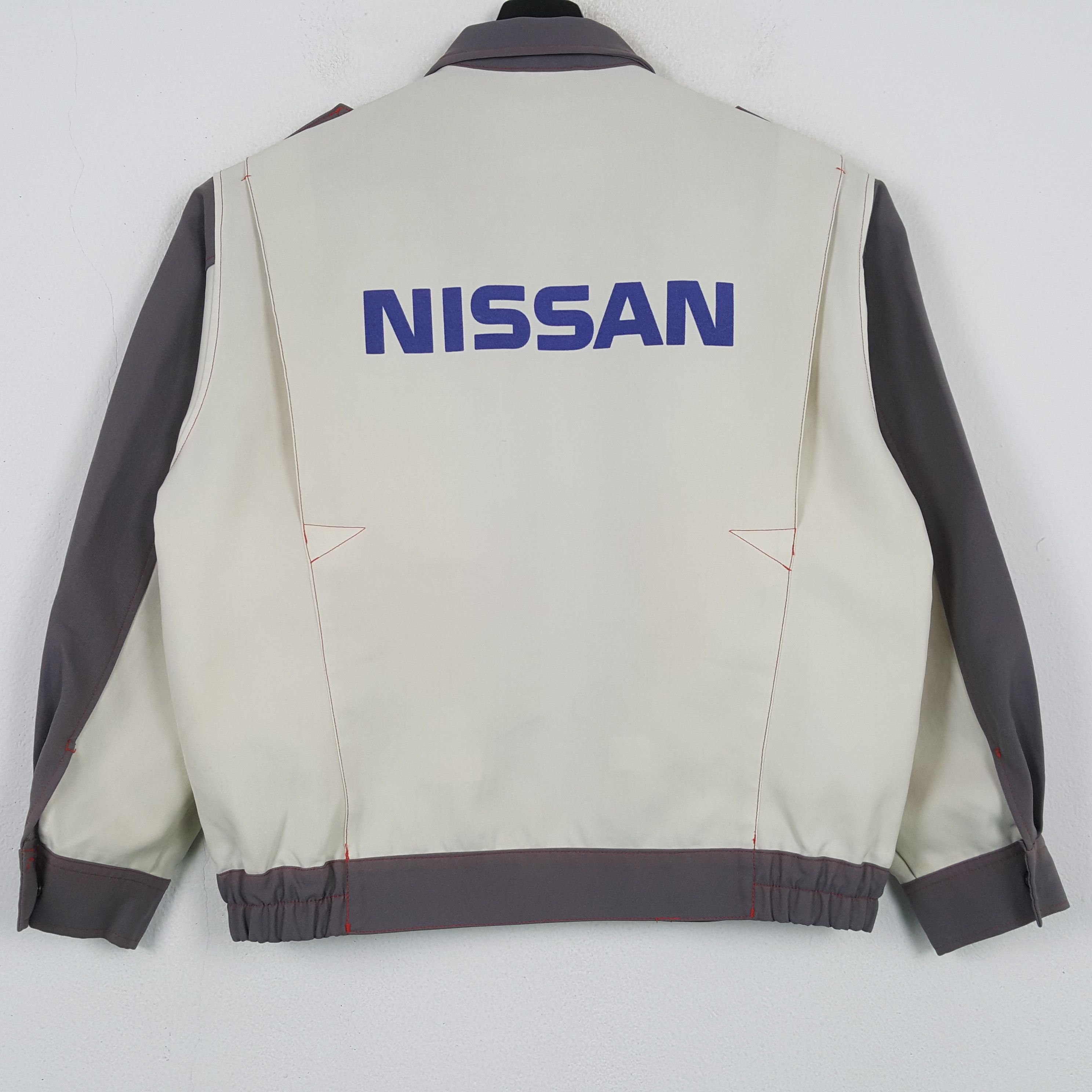 Vintage NISSAN Japanese Motorsports Racing Workwear Jacket C293N7 Size US M / EU 48-50 / 2 - 1 Thumbnail