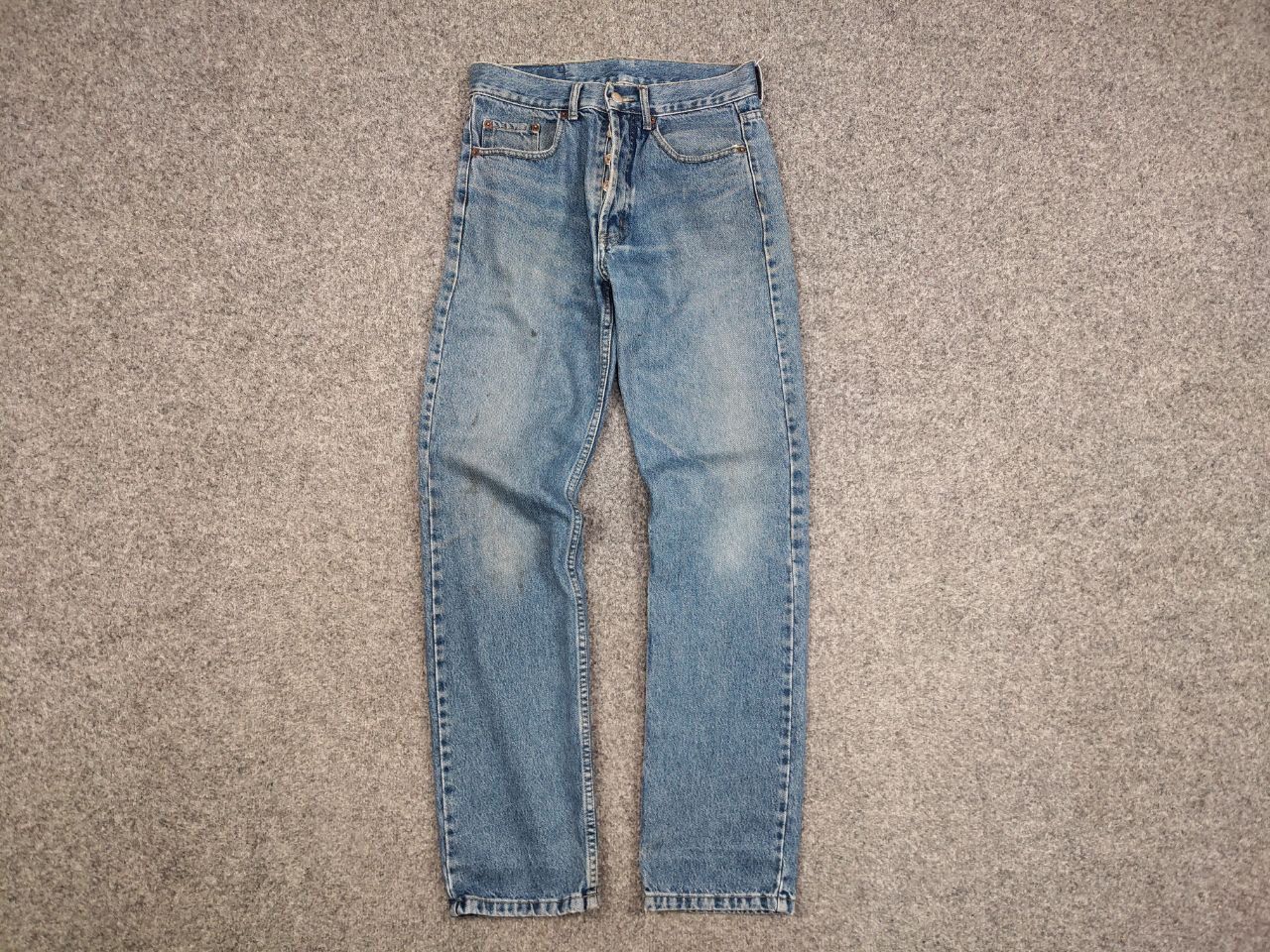 Levi's Vintage 80's Levis 501 Distressed Denim Jeans made in USa Size US 30 / EU 46 - 12 Thumbnail