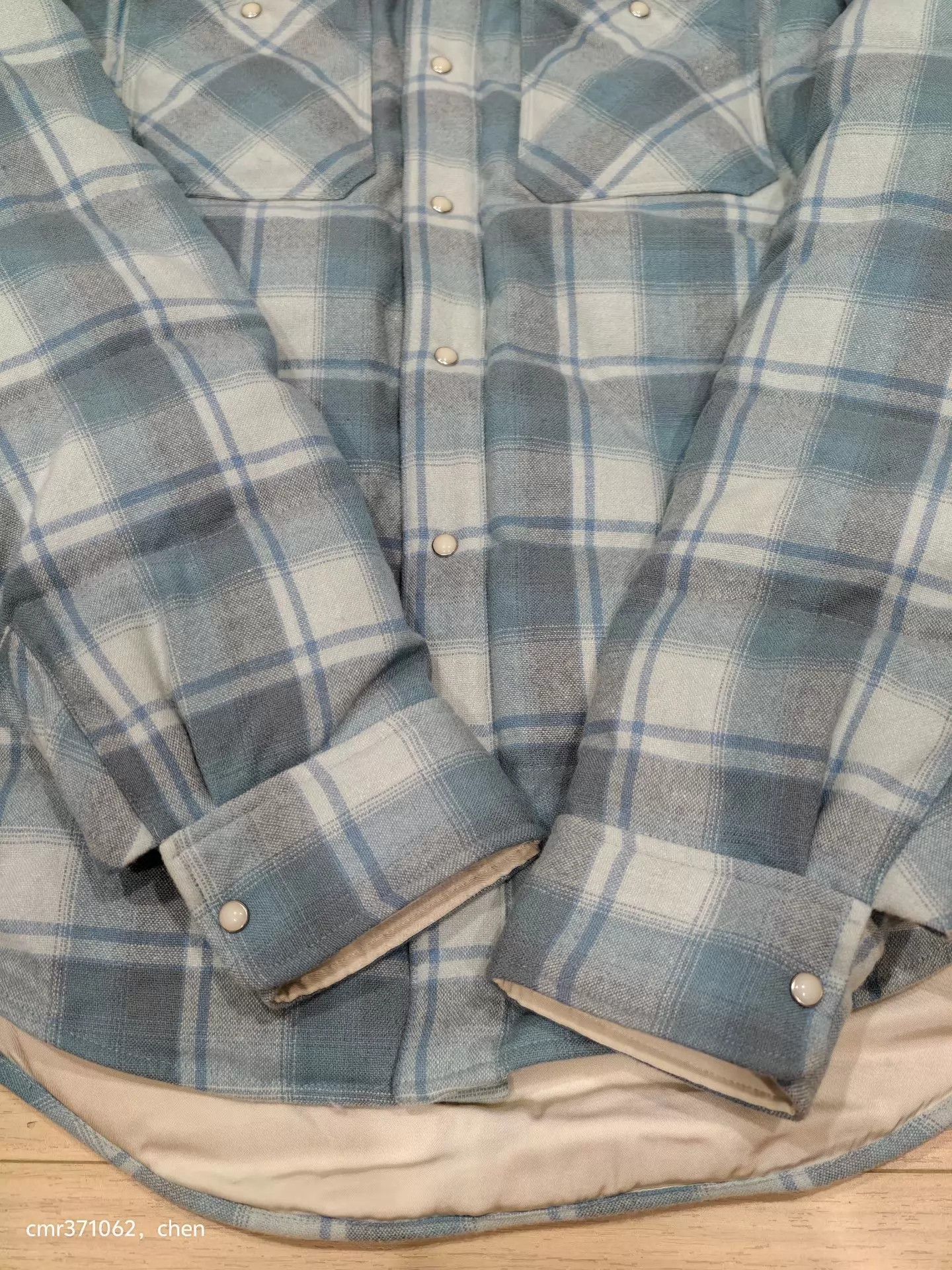 Visvim visvim 23AW Spot Ltd Blue Plaid Kerchief Down Jkt Size US M / EU 48-50 / 2 - 2 Thumbnail