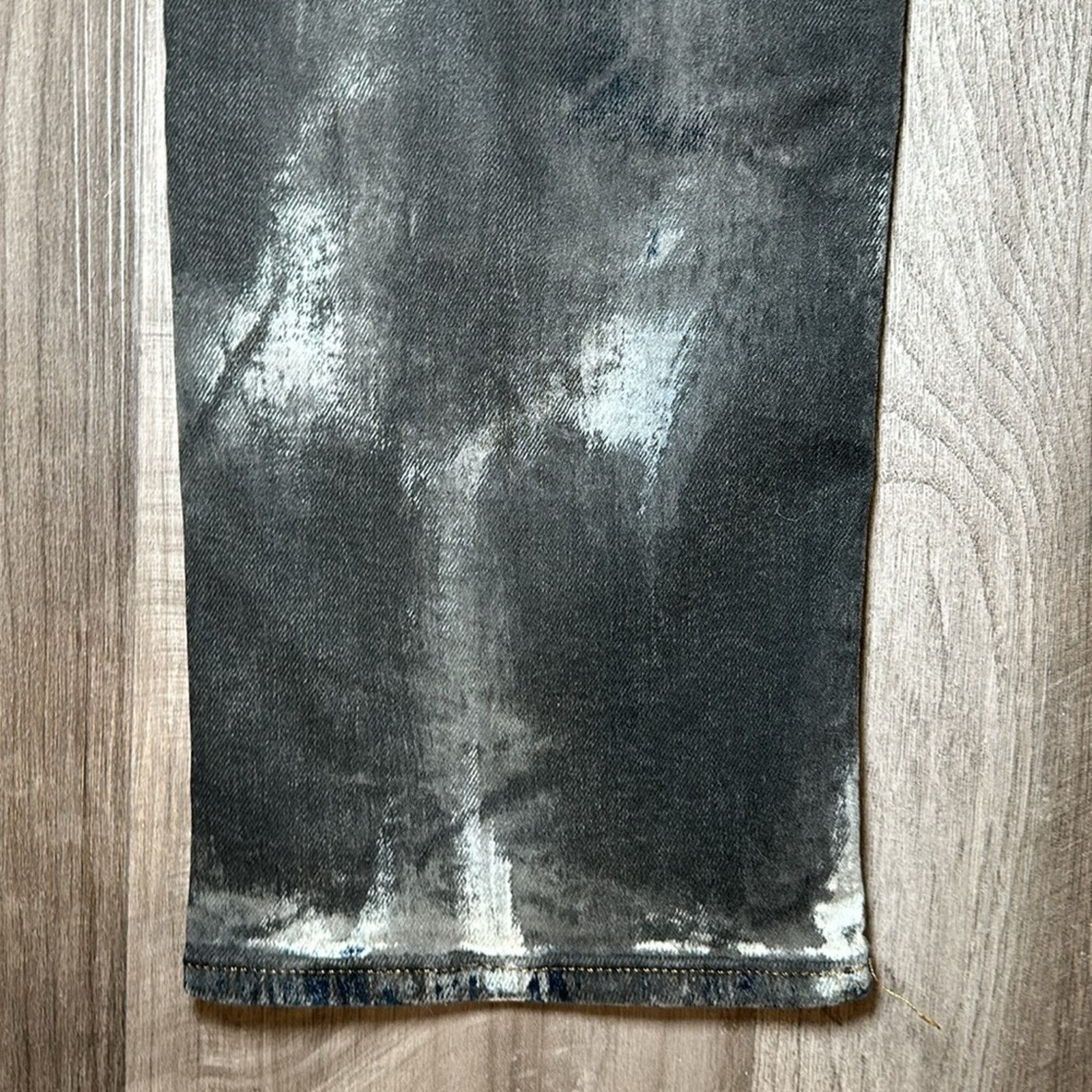 Prps PRPS Blue Asphalt Effect Skinny Jeans (NWOT) - 34 Size US 34 / EU 50 - 4 Thumbnail