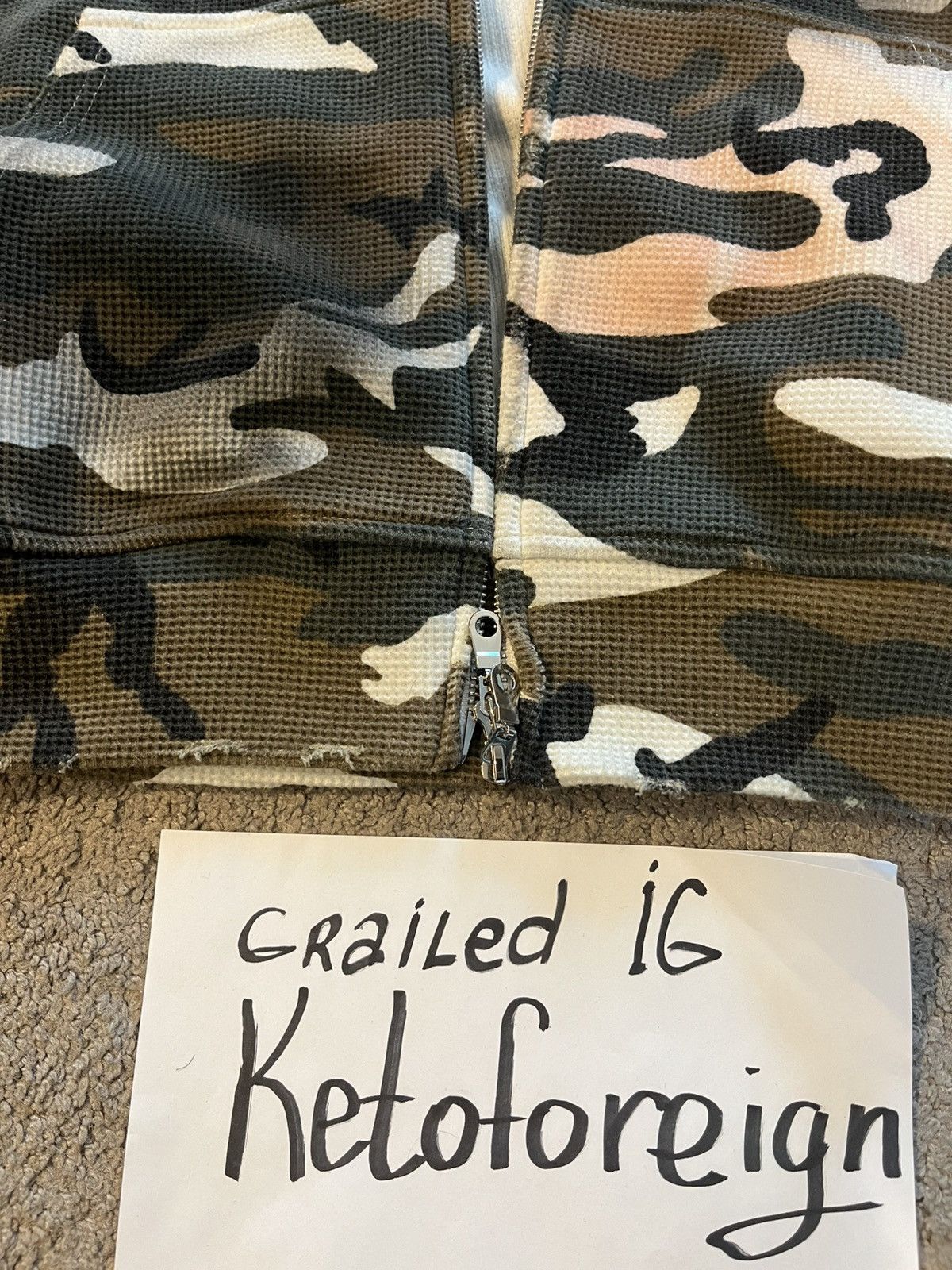 HMDD HMDD Camo Zip Up Size US L / EU 52-54 / 3 - 5 Thumbnail