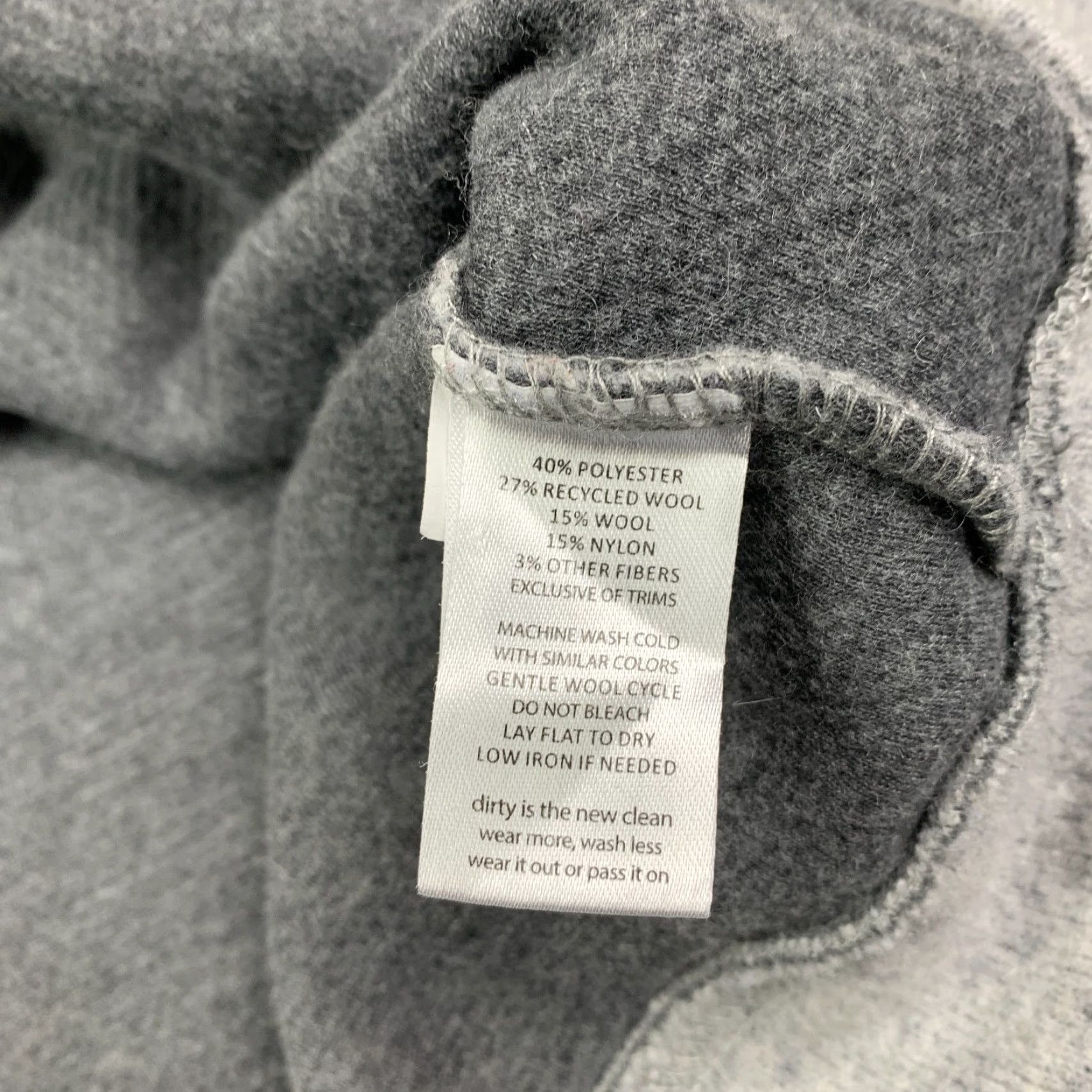 Toad&Co Toad & Co Kennicott Sweater Men's Large Gray Wool Blend 1/4 Zip Pullover Size US L / EU 52-54 / 3 - 5 Thumbnail