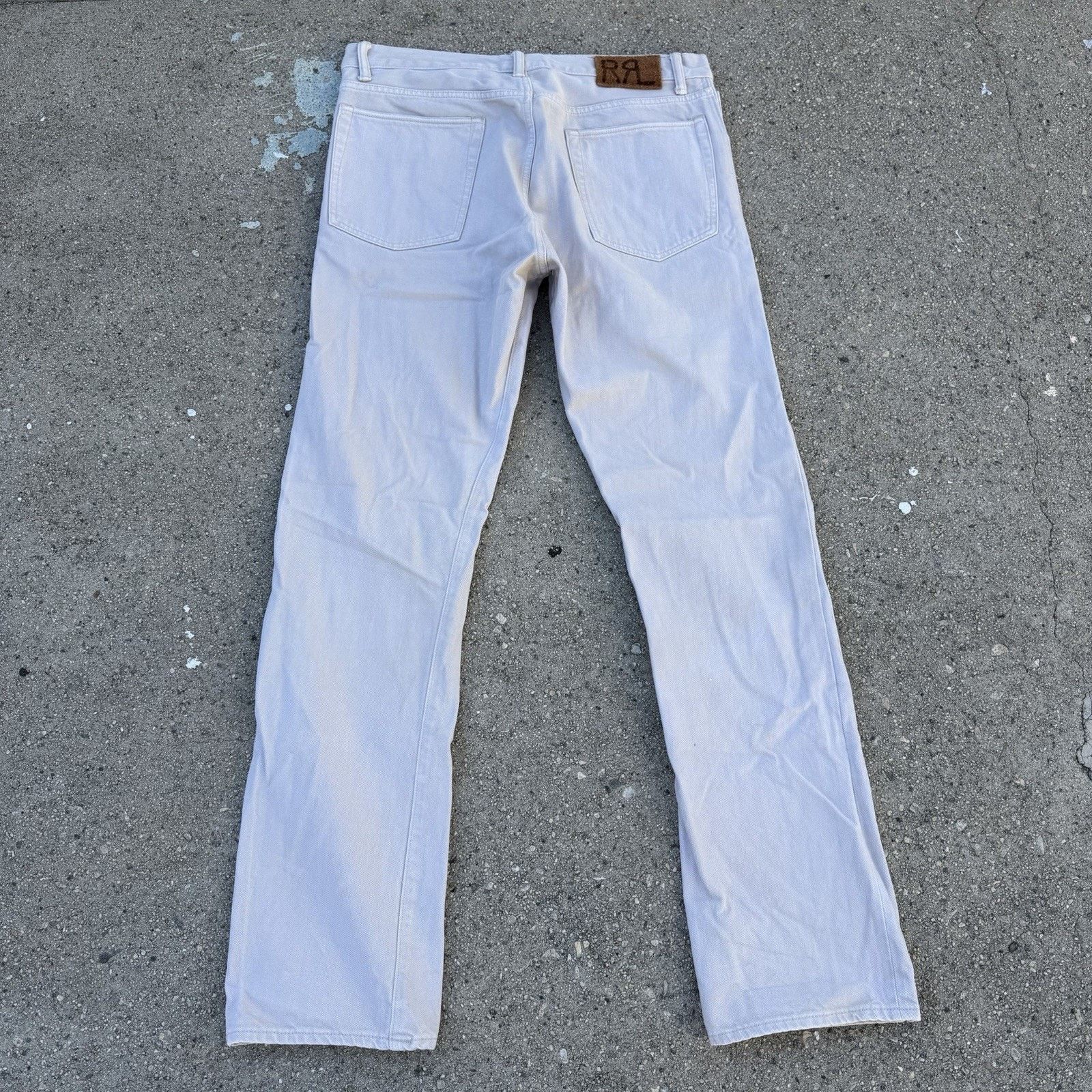 Polo Ralph Lauren Polo Ralph Lauren Double RL Slim Selvedge Denim Jeans 38x32 Size US 38 / EU 54 - 4 Thumbnail