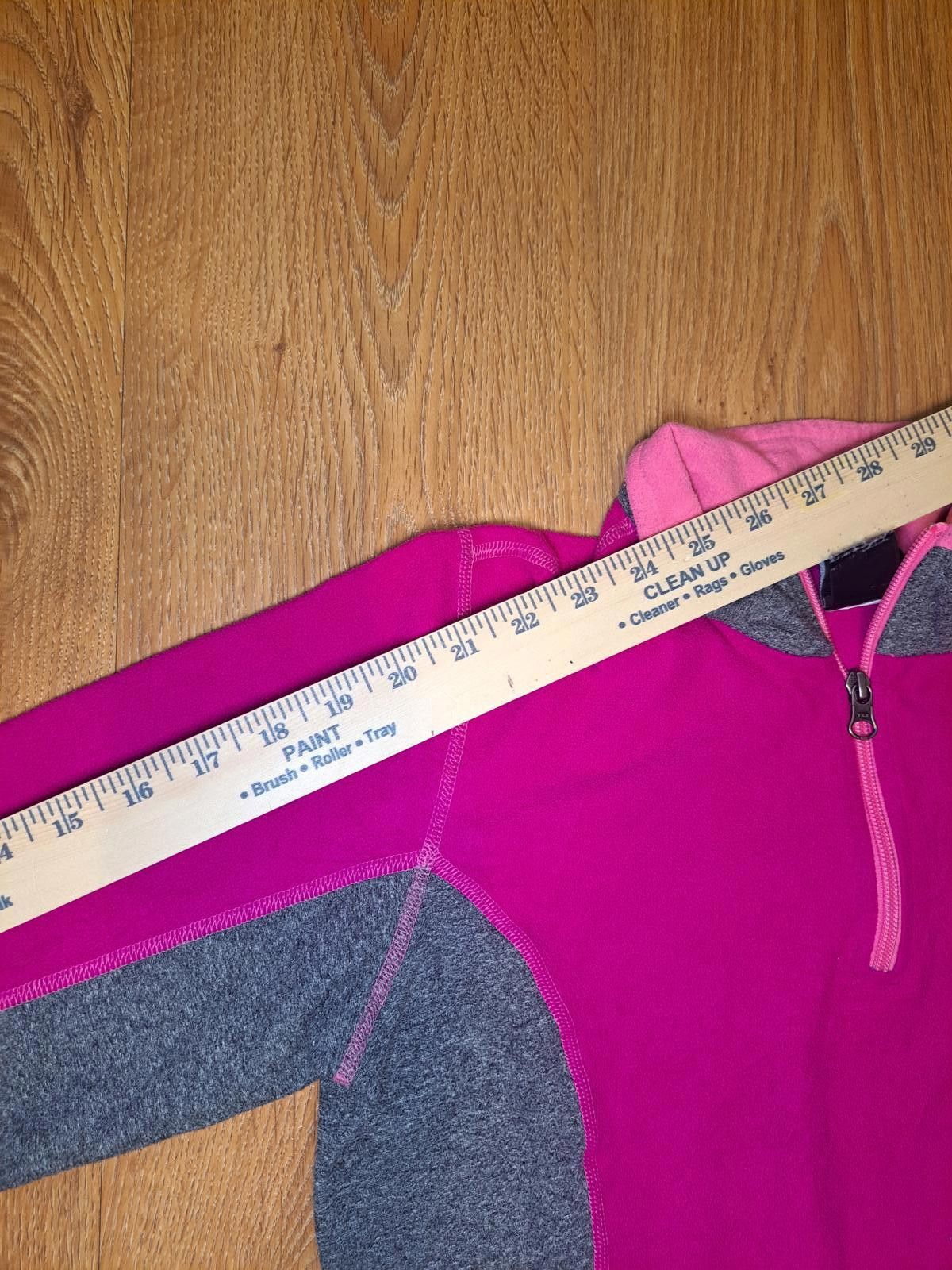 The North Face The North Face Quarter Zip Pullover Sweater Girls XL Pink Size XL / US 12-14 / IT 48-50 - 7 Thumbnail