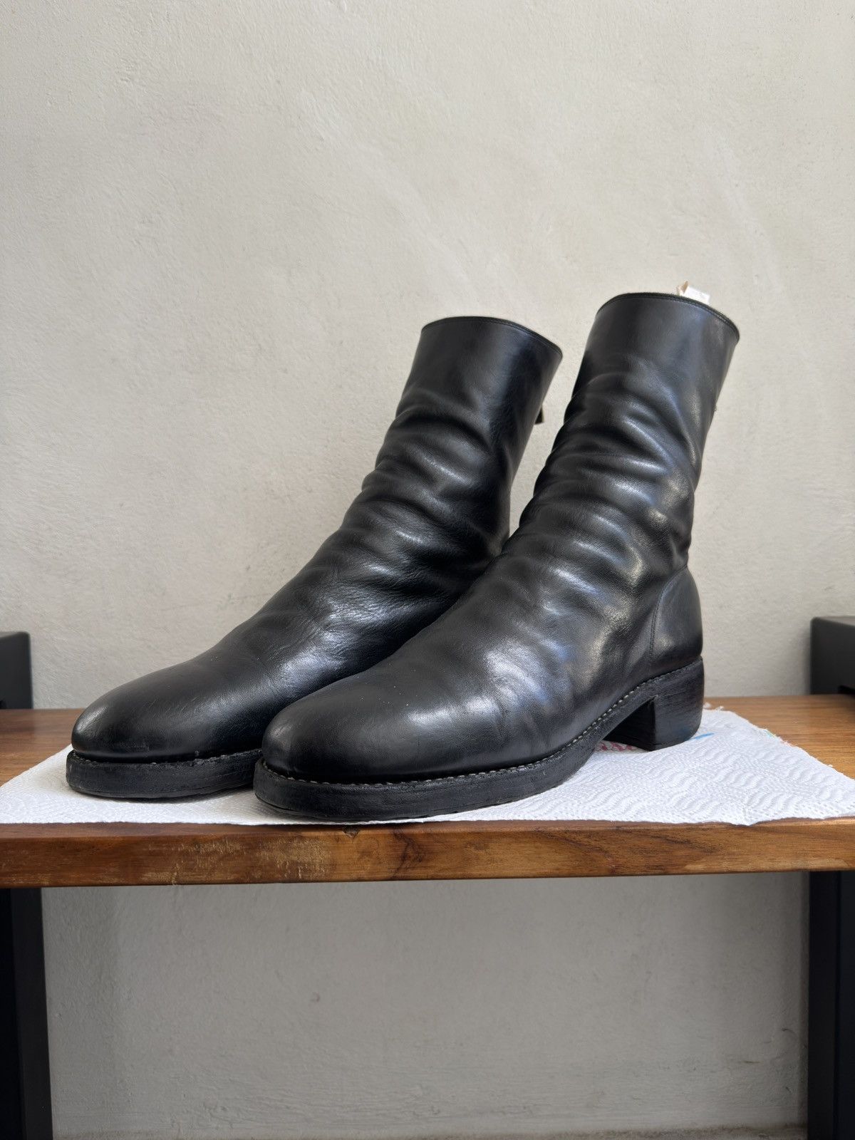Guidi Guidi 788Z Horse Leather Back Zip Double Sole Boots | Grailed