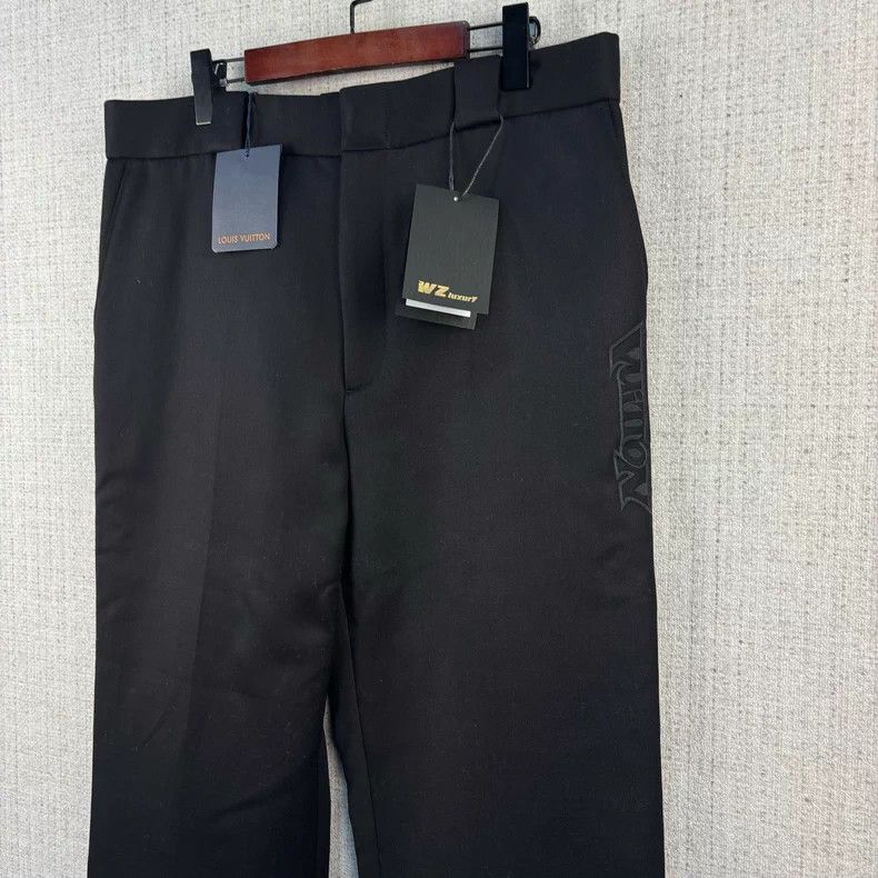 Louis Vuitton Louis Vuitton Back floral embroidered zipper straight leg Size US 44 / EU 60 - 2 Thumbnail