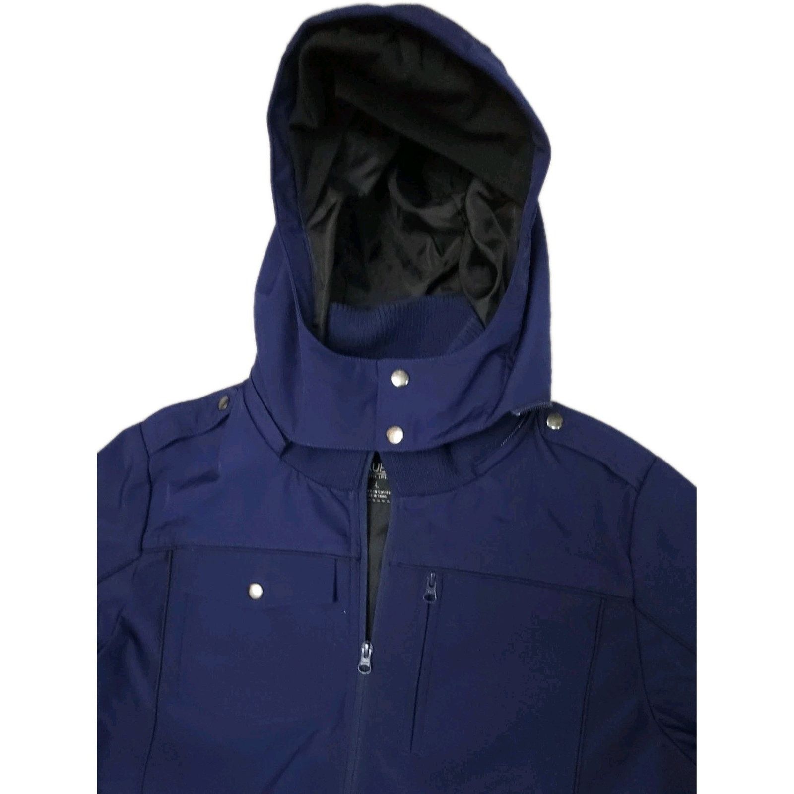 Other BAUBAX Full Zip Hooded Travel Bomber Jacket Hoodie Blue L Size US L / EU 52-54 / 3 - 7 Thumbnail
