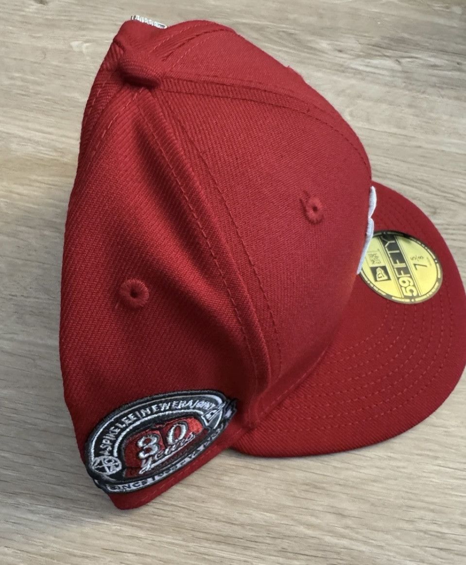 MLB Yankees New Era x Spike Lee Red 59FIFTY Fitted 30th 7 5/8 Size ONE SIZE - 2 Thumbnail