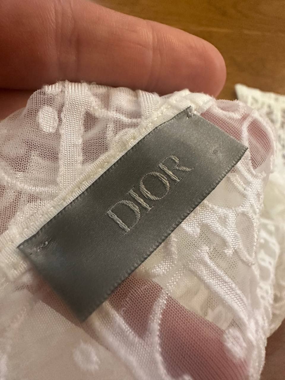 Dior Dior Mesh Jersey T-Shirt Size US XXL / EU 58 / 5 - 2 Thumbnail