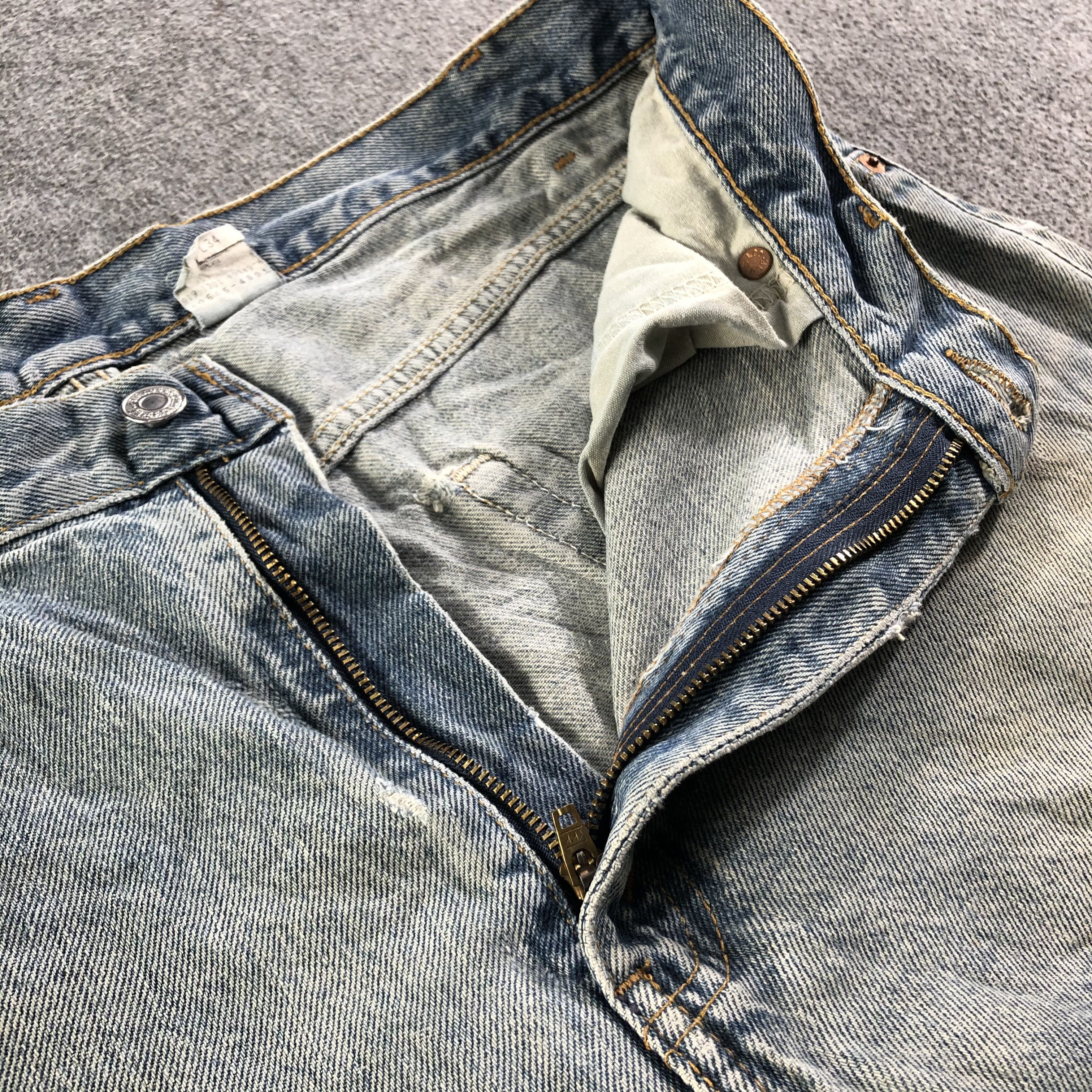 Levi's Vintage 90s Levis 505 Jeans-J3359 Size US 34 / EU 50 - 11 Thumbnail