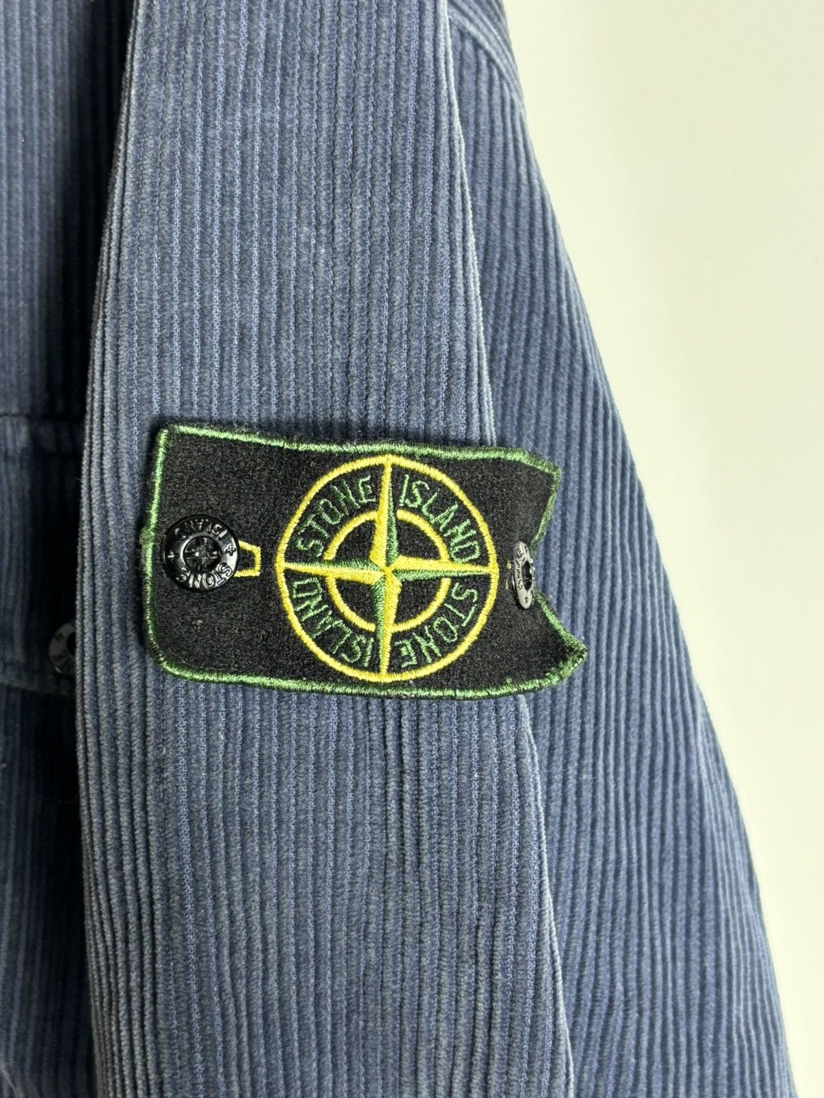 Stone Island Vintage Stone Island Jumbo Corduroy Overshirt Size US XXL / EU 58 / 5 - 5 Thumbnail