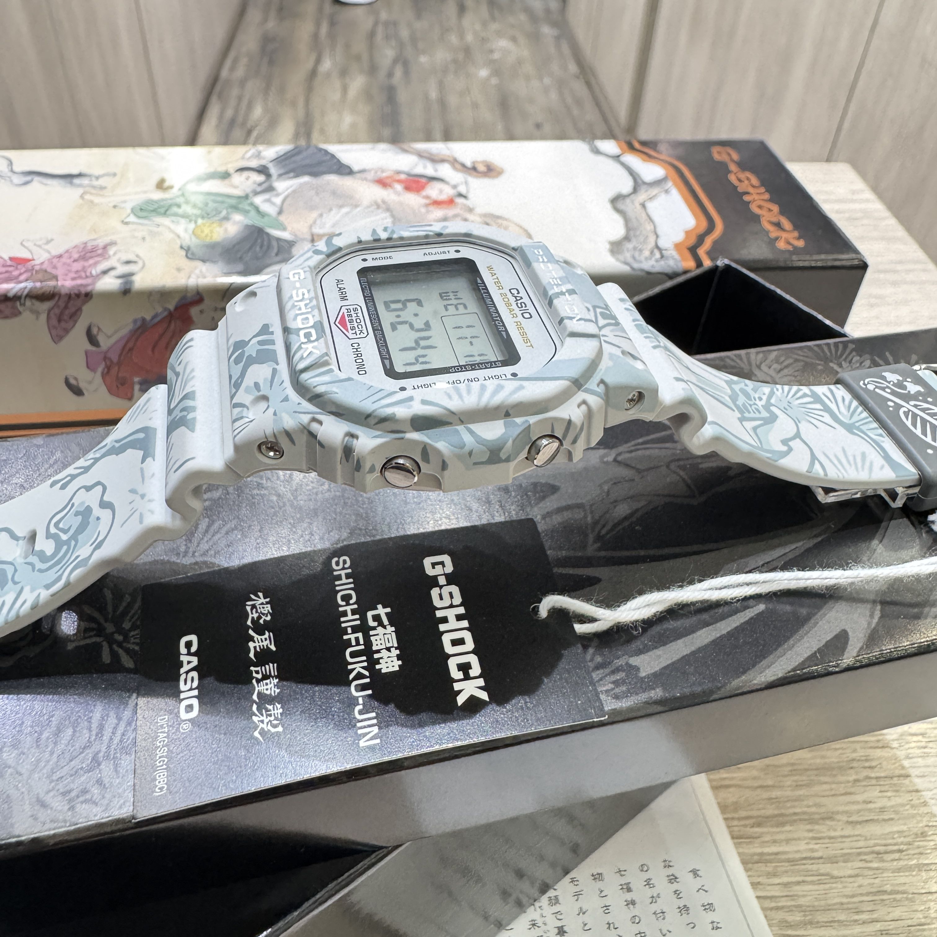 G Shock Casio G SHOCK x SEVEN LUCKY GOD (SHICHI-FUKU-JIN) DW-5600SLG Size ONE SIZE - 6 Thumbnail