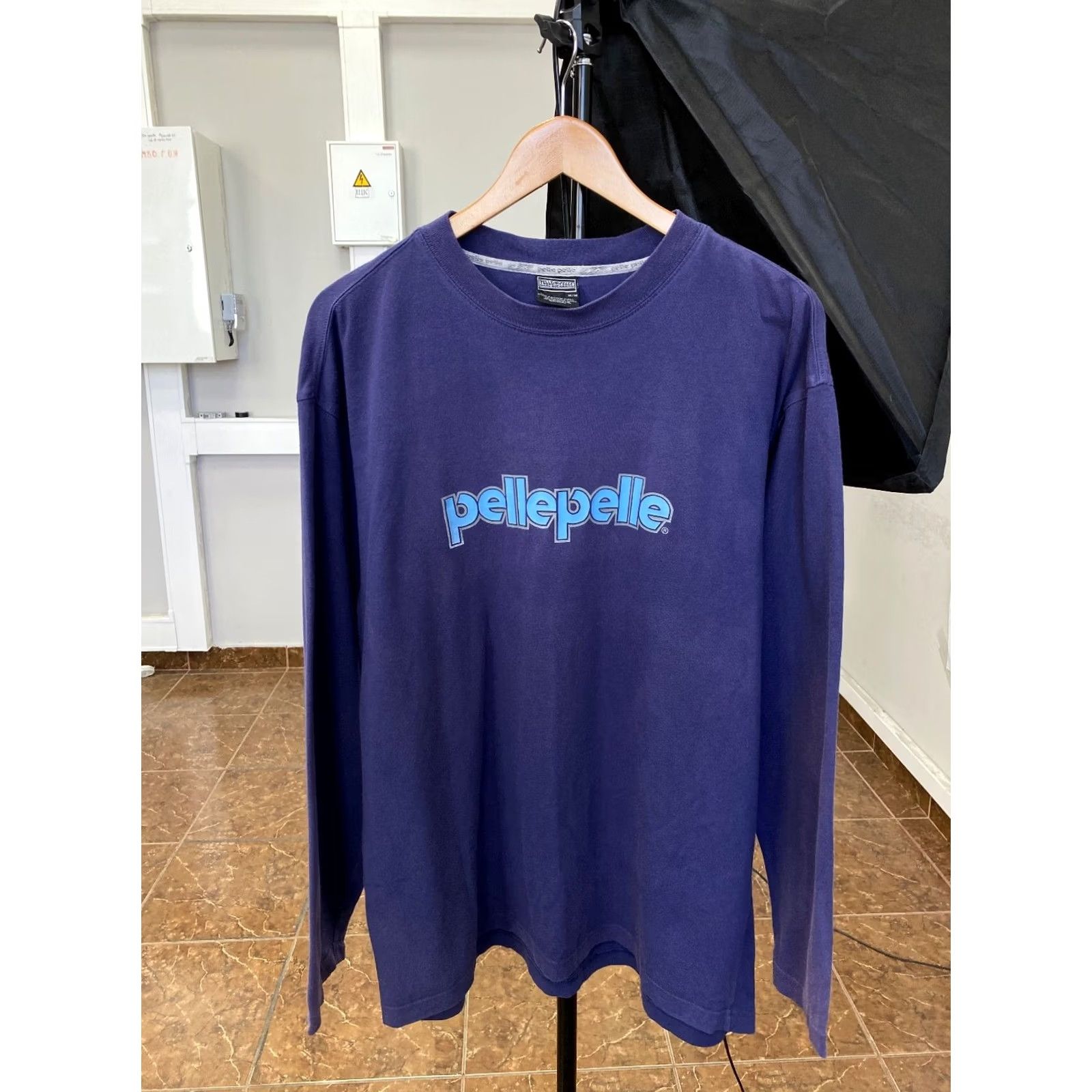 Pelle Pelle VINTAGE Pelle Pelle Marc Buchanan Longsleeve Surf Skat Shirt M blue 90s Mens Size US M / EU 48-50 / 2 - 2 Thumbnail