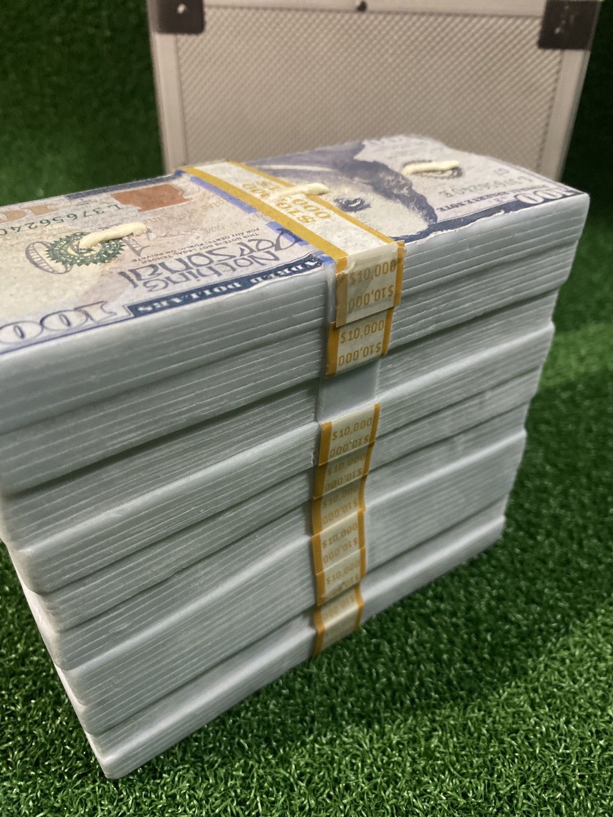 Nothing Personal Nothing Personal Money Stack Candle Size ONE SIZE - 3 Thumbnail