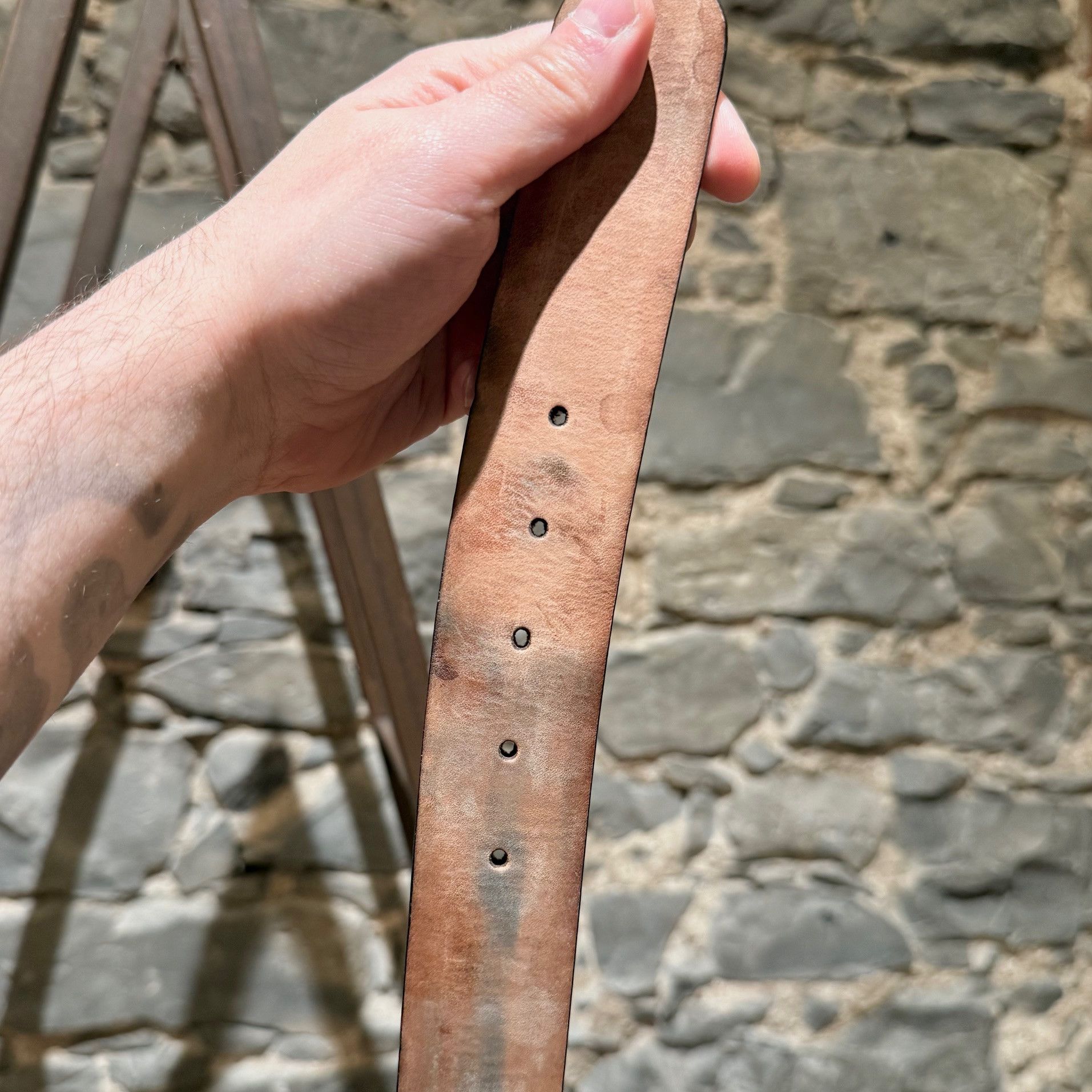 Gucci Gucci Interlocking GG Supreme Brown Leather Belt Size 34 - 9 Thumbnail