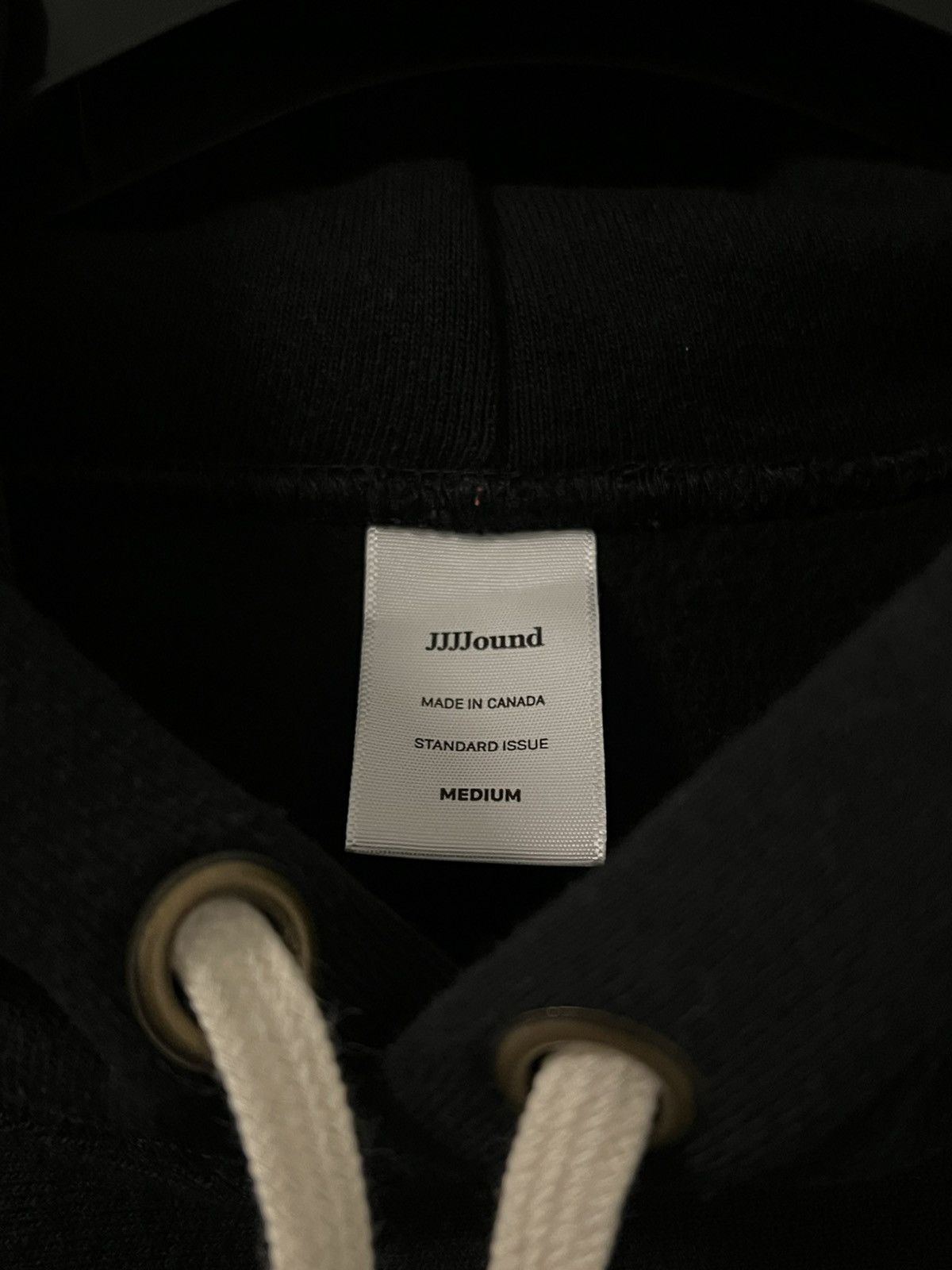 JJJJound M Classic JJJJound Logo Hoodie Sweatshirt Black Size US M / EU 48-50 / 2 - 4 Thumbnail
