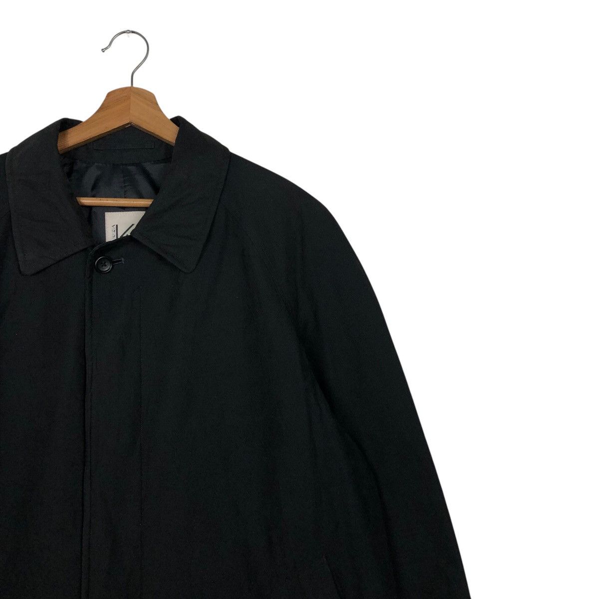 Issey Miyake 📌Rich Black - Vintage Long Jacket Of Krizia Japan Made Size US M / EU 48-50 / 2 - 8 Thumbnail