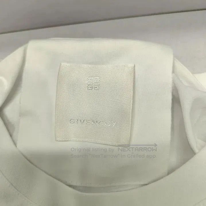 Givenchy GIVENCHY SS23 Letter Logo Print Loose Short Sleeve T-Shirt. Size US M / EU 48-50 / 2 - 2 Thumbnail