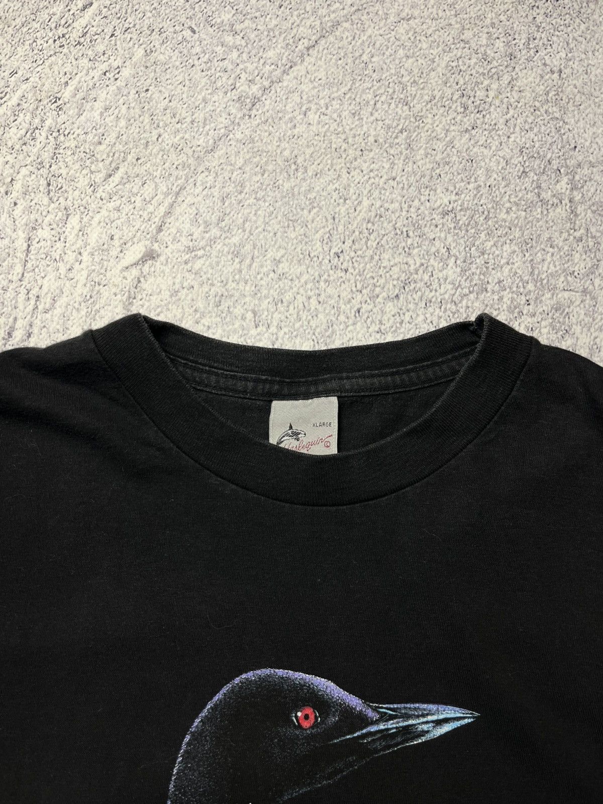 Other Vintage Harlequin Nature Graphics 1990 T Shirt Size US XL / EU 56 / 4 - 10 Thumbnail