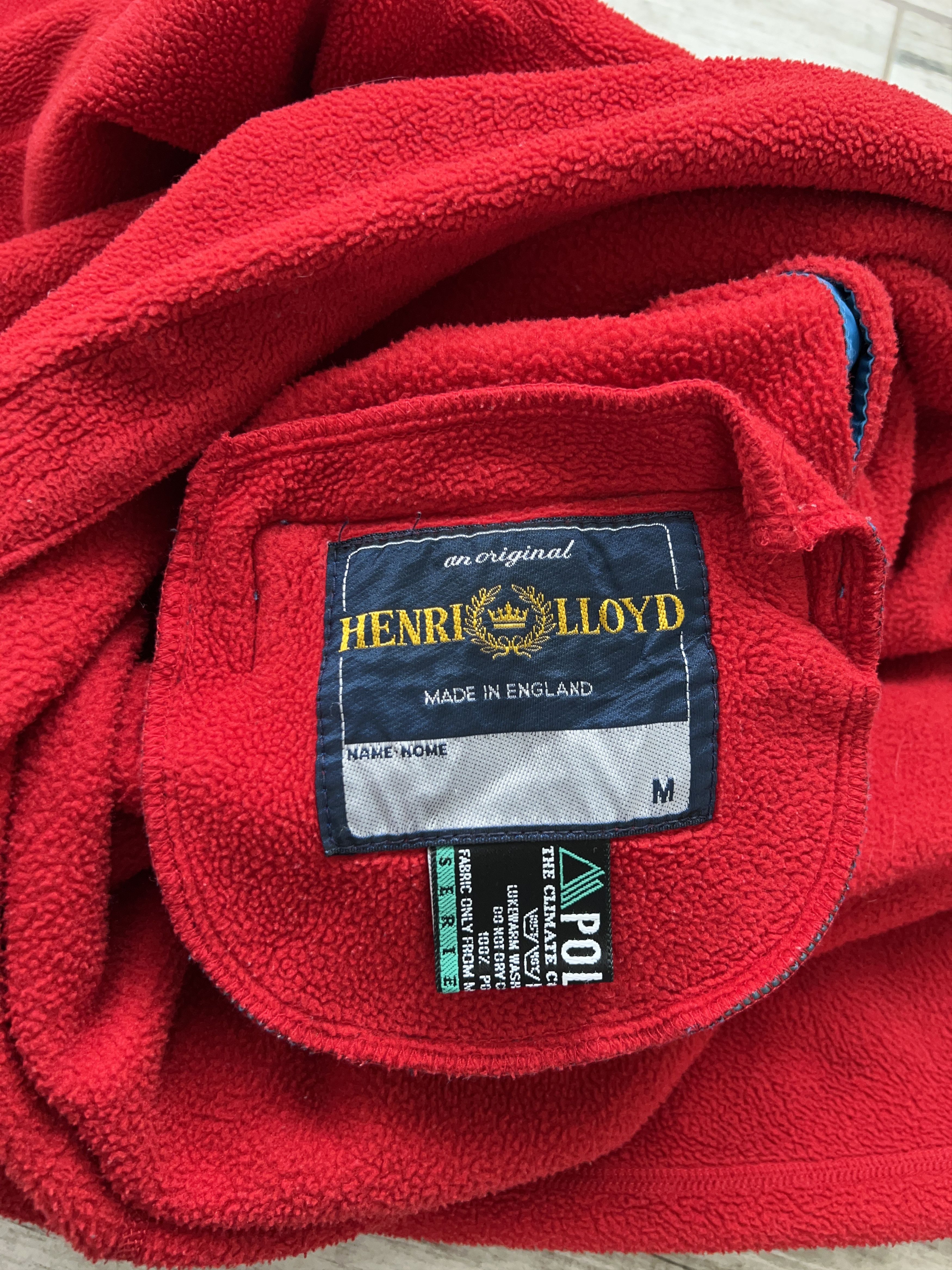 Henri Lloyd × Vintage Mens Fleece Jacket Polartec Sweater Pullover Size M Size US M / EU 48-50 / 2 - 12 Thumbnail