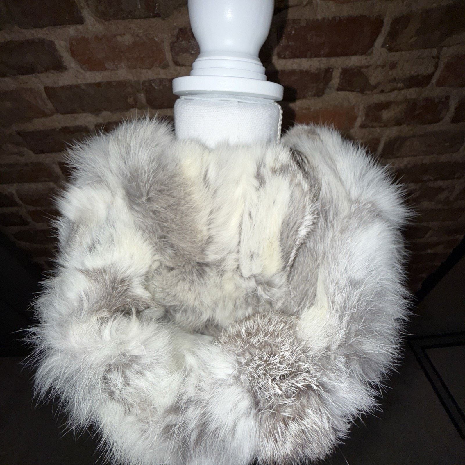& Other Stories The Day Girls Women's Size Sm Rabbit Fur Hooded Parka Beige Size S / US 4 / IT 40 - 11 Thumbnail