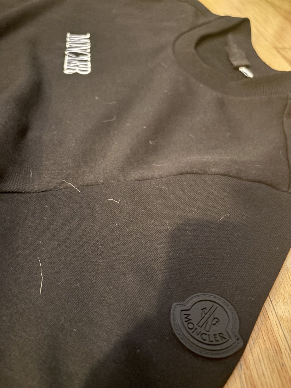 Moncler Moncler embroidered logo sweatshirt Size US M / EU 48-50 / 2 - 4 Thumbnail