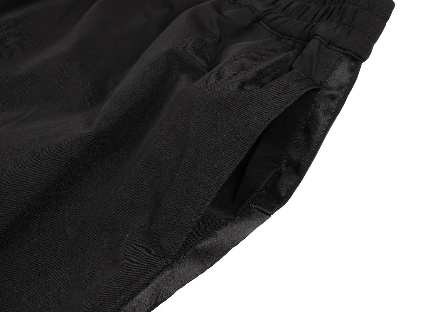 Junya Watanabe Side-Line Contrast Poly Pants in Black, Size M Size US 34 / EU 50 - 4 Thumbnail