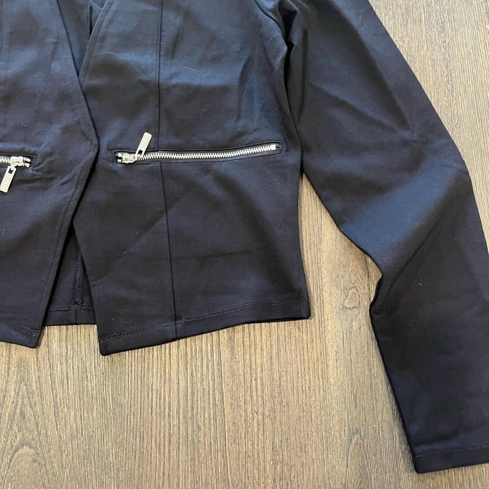 Guess Guess Womens Black Open Front Blazer Cropped Length - Size S Size S / US 4 / IT 40 - 2 Thumbnail