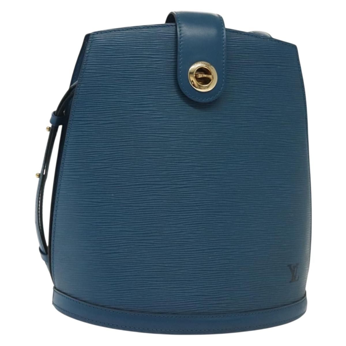 Louis Vuitton LOUIS VUITTON Epi Cluny Shoulder Bag Blue M52255 Size ONE SIZE - 1 Thumbnail