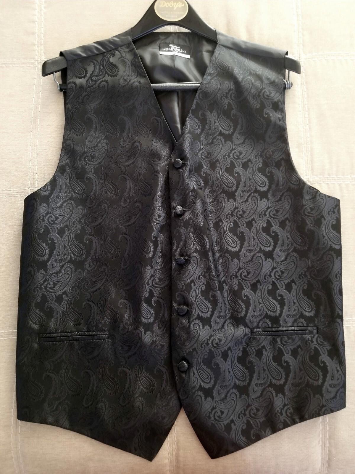 Other S.H. Churchill & Co. Tuxedo Pants 33x26 Jacket Sz 42 Vest L Size 38R - 3 Thumbnail